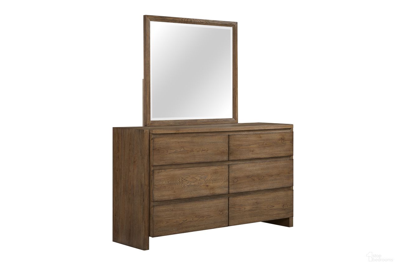 The appearance of Aspen Springs 9 Drawer Dresser in Weathered Plank designed by FD Home in the transitional interior design. This weathered plank piece of furniture  was selected by 1StopBedrooms from Aspen Springs Collection to add a touch of cosiness and style into your home. Sku: 7559-05. Material: Poplar Solid.