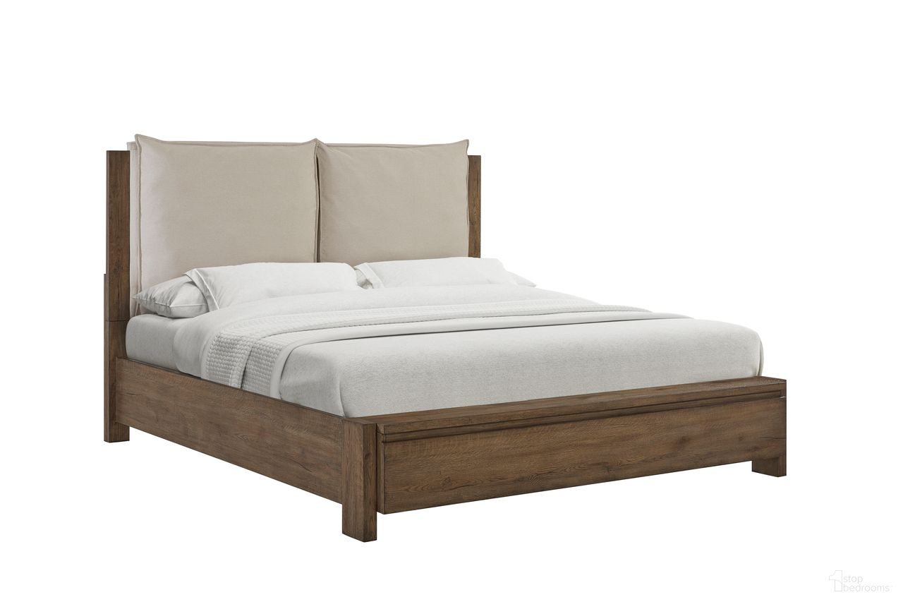 The appearance of Aspen Springs King Platform Bed in Weathered Plank designed by FD Home in the transitional interior design. This weathered plank piece of furniture was selected by 1StopBedrooms from Aspen Springs Collection to add a touch of cosiness and style into your home. Sku: 7559-03;7559-14;7559-08. Bed Type: Platform Bed. Bed Size: King. Material: Poplar Solid.