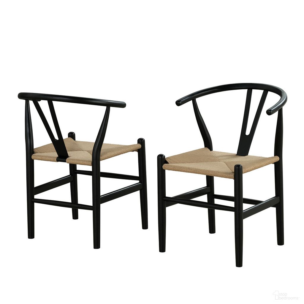The appearance of Assentoft Side Chair Set of 2 In Black designed by Furniture of America in the modern / contemporary interior design. This black piece of furniture  was selected by 1StopBedrooms from Assentoft Collection to add a touch of cosiness and style into your home. Sku: FM34002BK-SC-2PK. Material: Fabric. Chair Type: Side Chair.