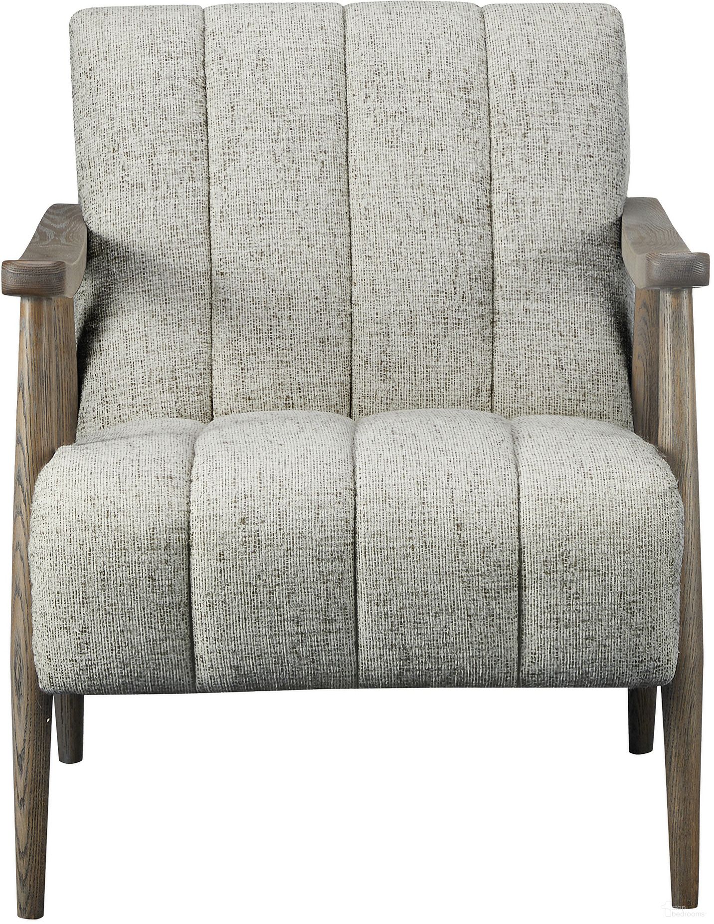 The appearance of Aster Accent Chair In Beige designed by Moes Home in the rustic / southwestern interior design. This beige piece of furniture  was selected by 1StopBedrooms from Aster Collection to add a touch of cosiness and style into your home. Sku: ME-1064-34. Material: Polyester.