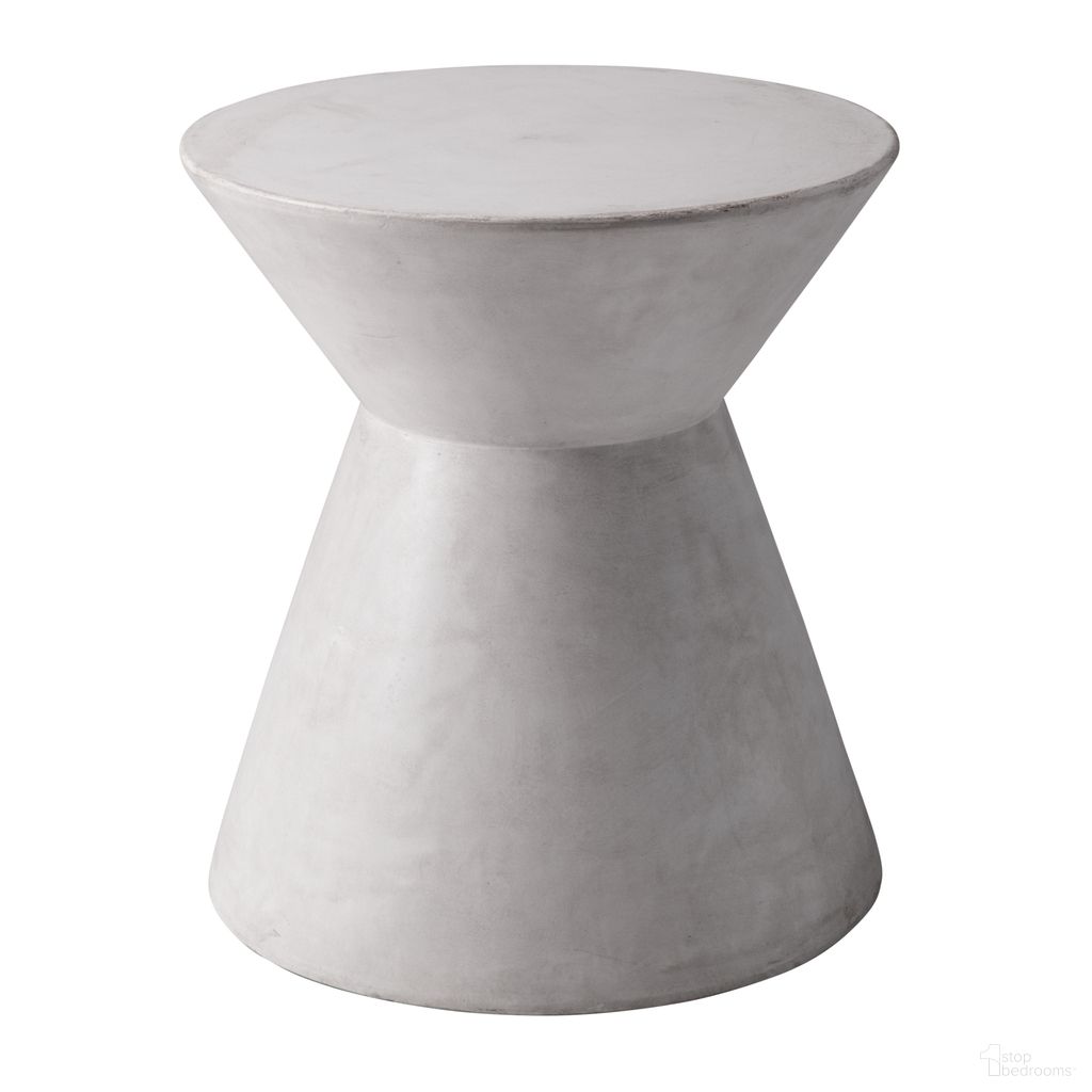 Astley End Table In White