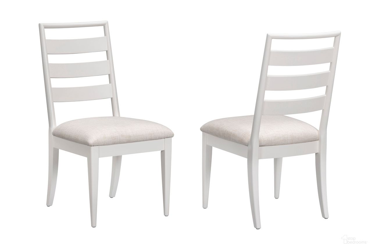 The appearance of Astoria Dining Side Chair Set of 2 with Upholstered Seat In Pearl designed by Aspenhome in the transitional interior design. This pearl piece of furniture was selected by 1StopBedrooms from Astoria Collection to add a touch of cosiness and style into your home. Sku: I3260-6600S. Material: Wood. Chair Type: Side Chair.