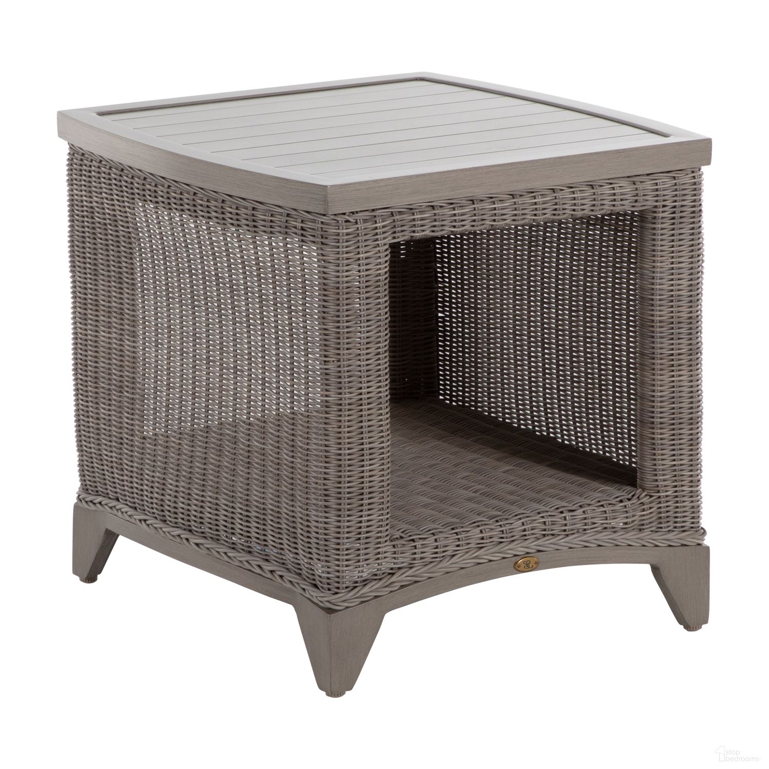 The appearance of Astoria Woven End Table In Oyster designed by Summer Classics in the traditional interior design. This oyster piece of furniture was selected by 1StopBedrooms from Astoria Collection to add a touch of cosiness and style into your home. Sku: 355724. Material: Wicker.