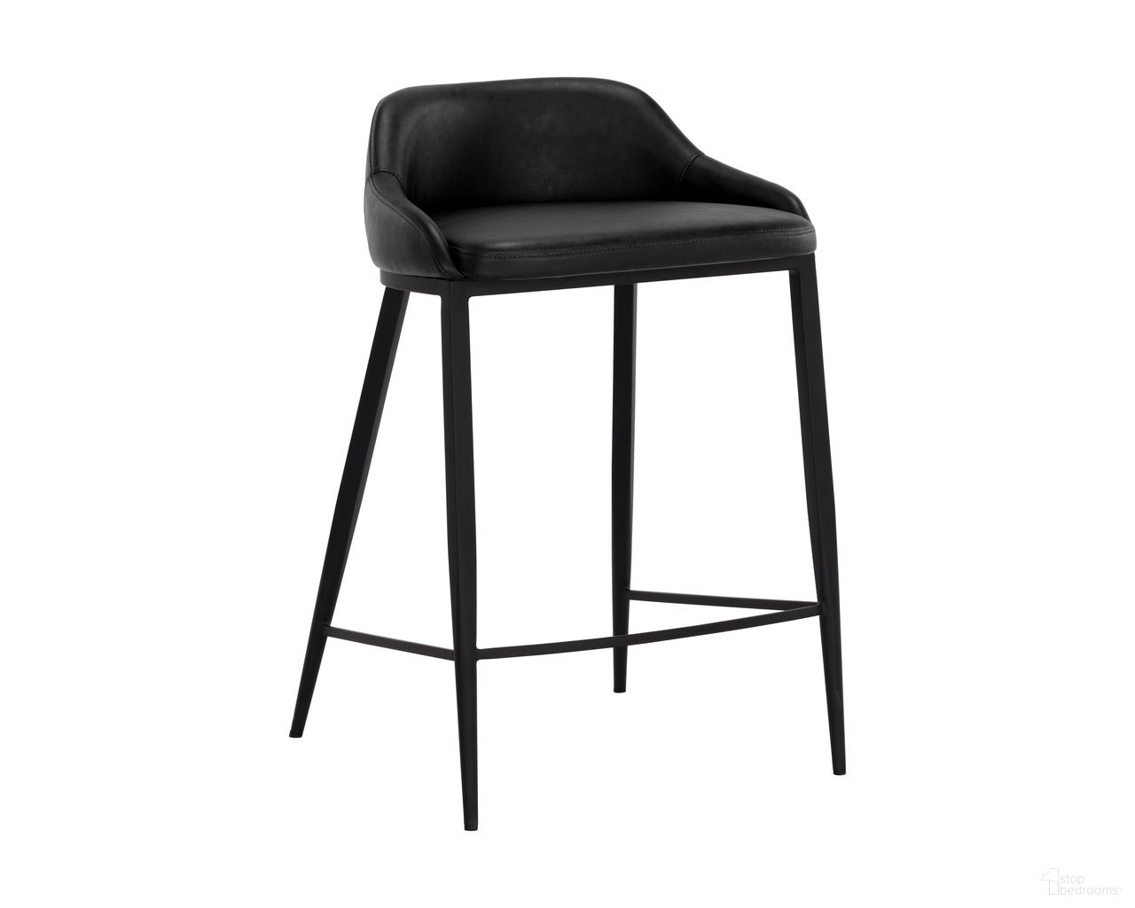 Astra Counter Stool In Nightfall Black