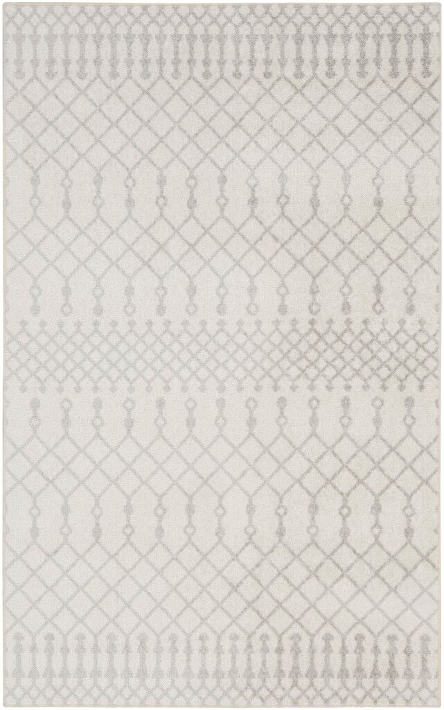 Astra Machine Washable 2'2" x 4' Indoor Rug In Ivory