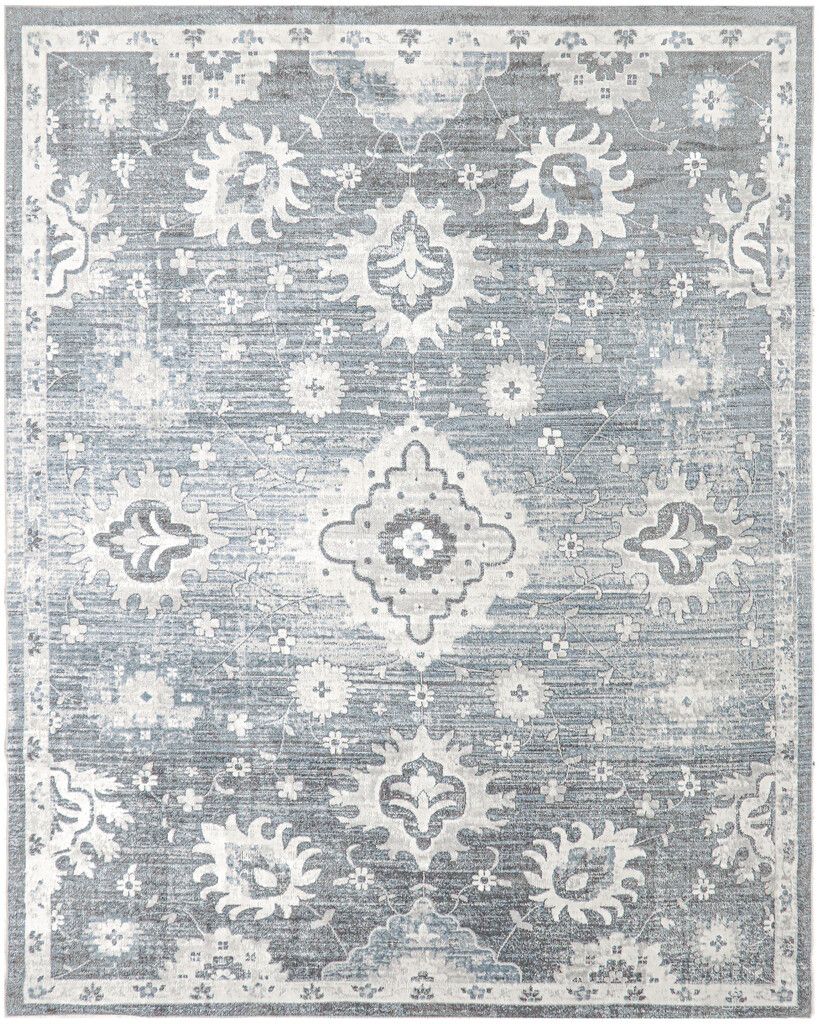 The appearance of Astra Machine Washable 9' x 12' Vintage Indoor Rug In Denim designed by Nourison in the rustic / southwestern interior design. This denim piece of furniture was selected by 1StopBedrooms from Astra Collection to add a touch of cosiness and style into your home. Sku: 841491133880. Material: Polyester.
