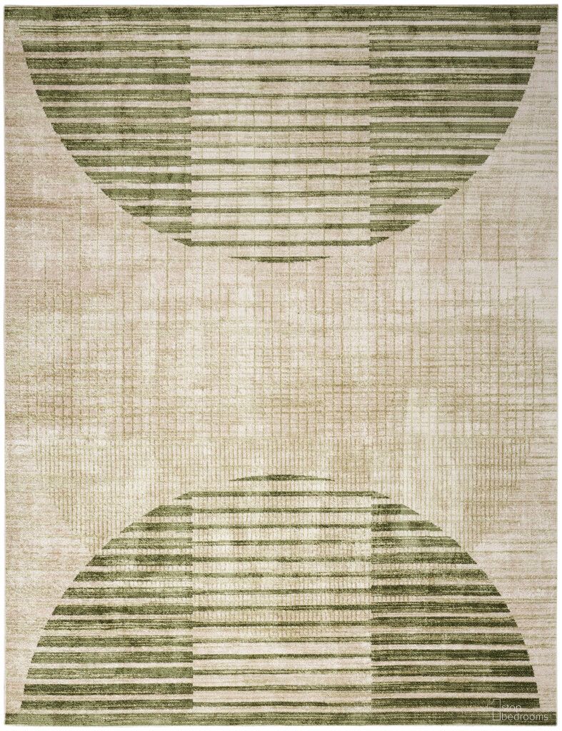 The appearance of Astra Machine Washable 9' x 12' Mid-Century Modern Indoor Rug In Ivory designed by Nourison in the transitional interior design. This ivory piece of furniture was selected by 1StopBedrooms from Astra Collection to add a touch of cosiness and style into your home. Sku: 99446988508. Material: Polyester.