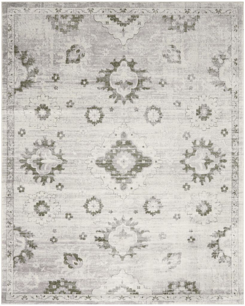The appearance of Astra Machine Washable 9' x 12' Vintage Indoor Rug In Ivory designed by Nourison in the rustic / southwestern interior design. This ivory piece of furniture was selected by 1StopBedrooms from Astra Collection to add a touch of cosiness and style into your home. Sku: 841491134047. Material: Polyester.