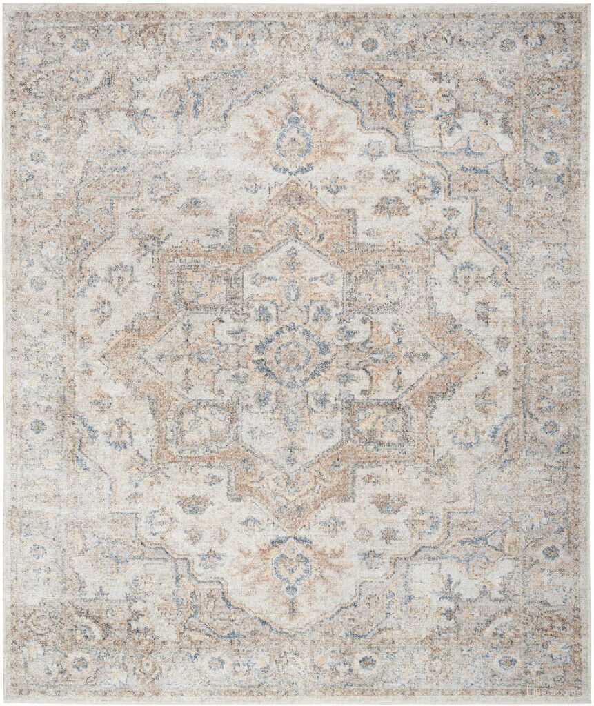 Astra Machine Washable 9' x 12' Indoor Rug In Silver Grey