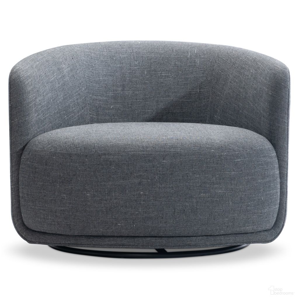 The appearance of Astrid Fabric Swivel Chair In Blue designed by Bernhardt in the modern / contemporary interior design. This blue piece of furniture was selected by 1StopBedrooms from to add a touch of cosiness and style into your home. Sku: L193SO. Material: Fabric.