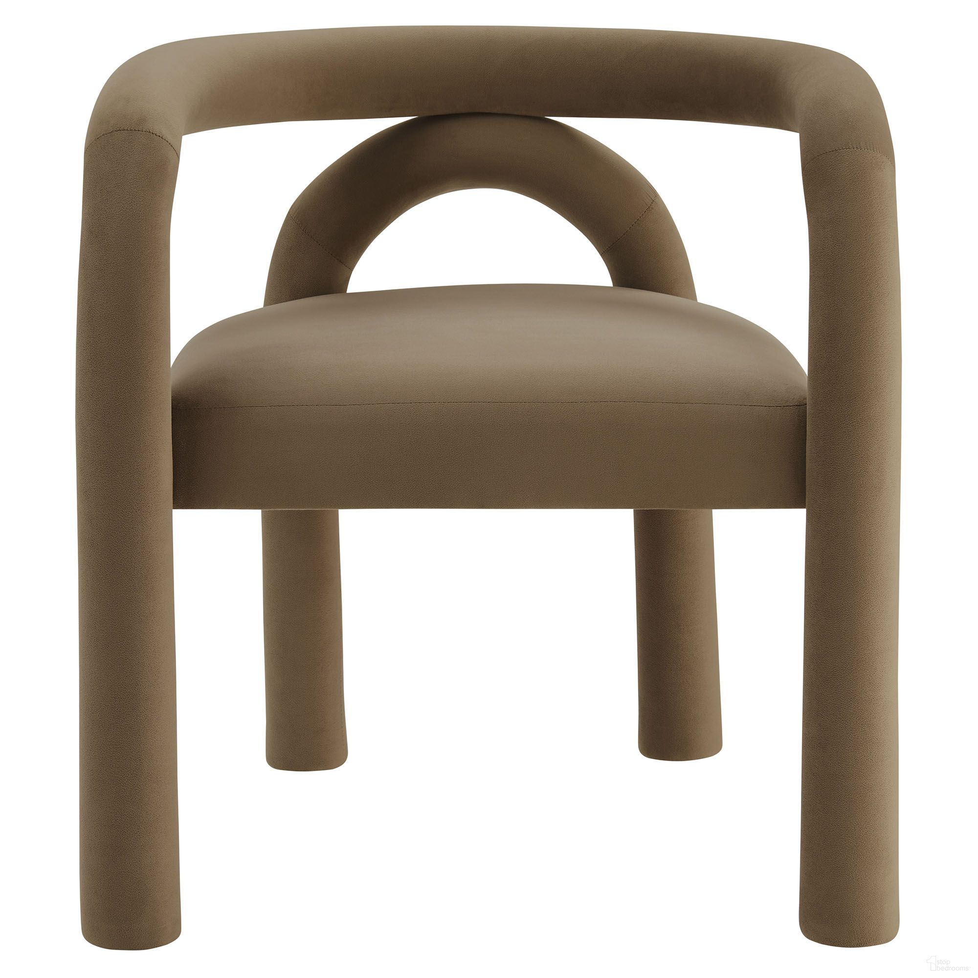 The appearance of Astrid Performance Velvet Dining Chair In Camel designed by Modway in the modern / contemporary interior design. This camel piece of furniture was selected by 1StopBedrooms from Astrid Collection to add a touch of cosiness and style into your home. Sku: EEI-7104-CAM. Material: Velvet. Chair Type: Arm Chair.