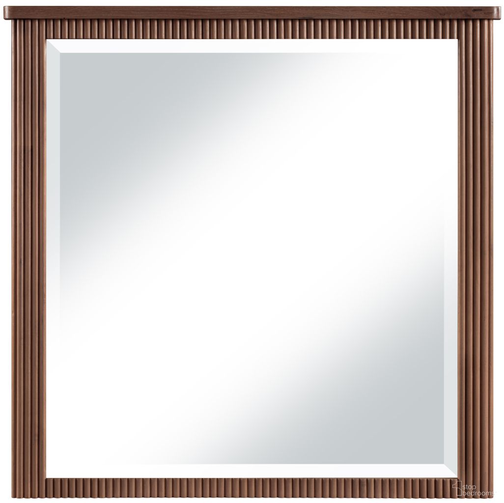 The appearance of Astrid Solid Wood and Oak Veneer Mirror In Brown designed by Meridian in the modern / contemporary interior design. This brown piece of furniture  was selected by 1StopBedrooms from Astrid Collection to add a touch of cosiness and style into your home. Sku: 818Brown-M. Material: Rubberwood.