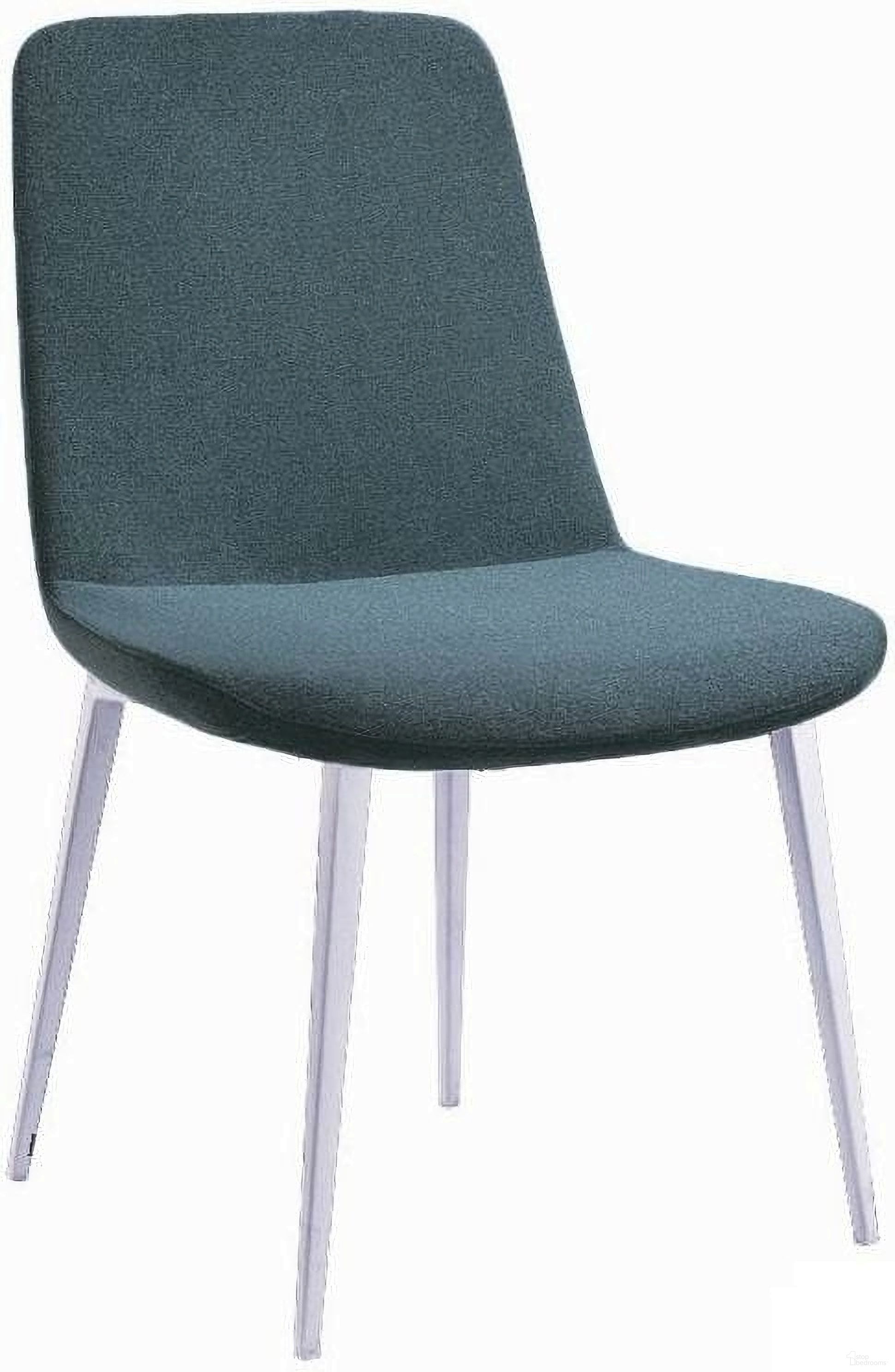 The appearance of Athena Dining Chair Set of 2 In Charcoal Grey Fabric designed by Bellini Modern Living in the modern / contemporary interior design. This charcoal grey piece of furniture  was selected by 1StopBedrooms from Athena Collection to add a touch of cosiness and style into your home. Sku: Athena-DC CGY. Material: Chrome. Chair Type: Side Chair.