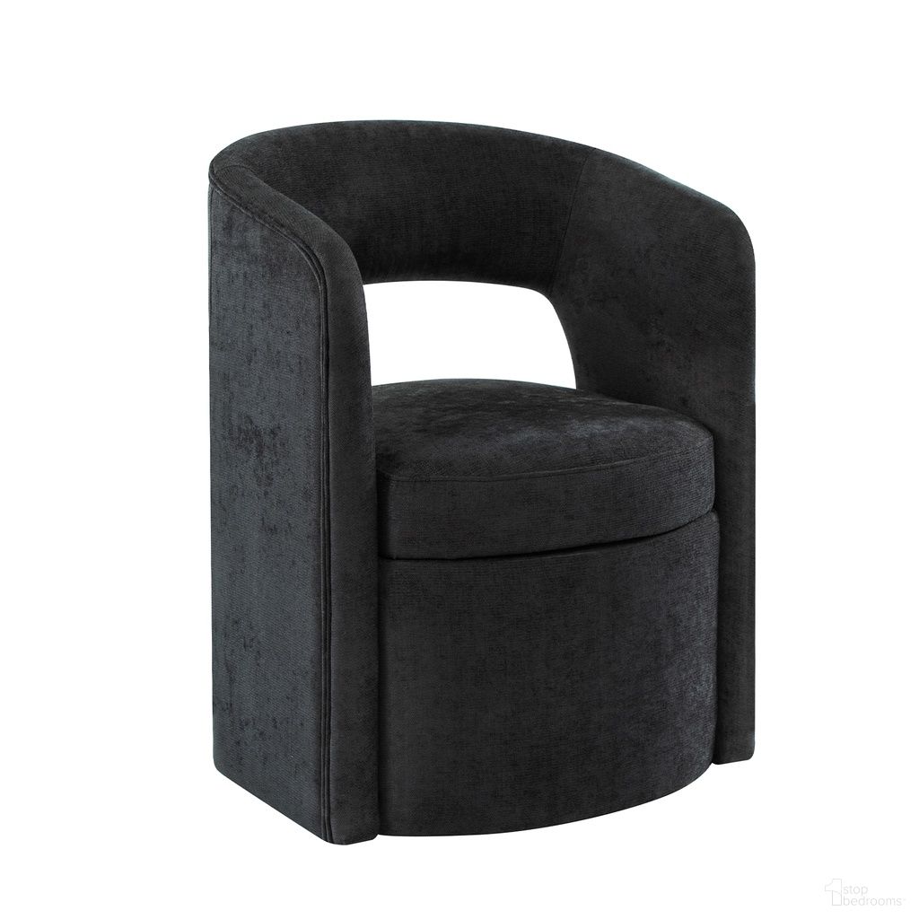 Athena Dining Chair In Black