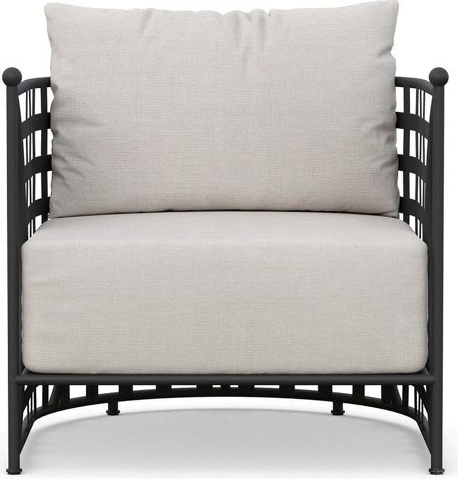 The appearance of Athens Club Chair with Cushion In Linen designed by Azzurro Living in the traditional interior design. This linen piece of furniture was selected by 1StopBedrooms from Athens Collection to add a touch of cosiness and style into your home. Sku: ATH-WR01S1-CU. Material: Iron.