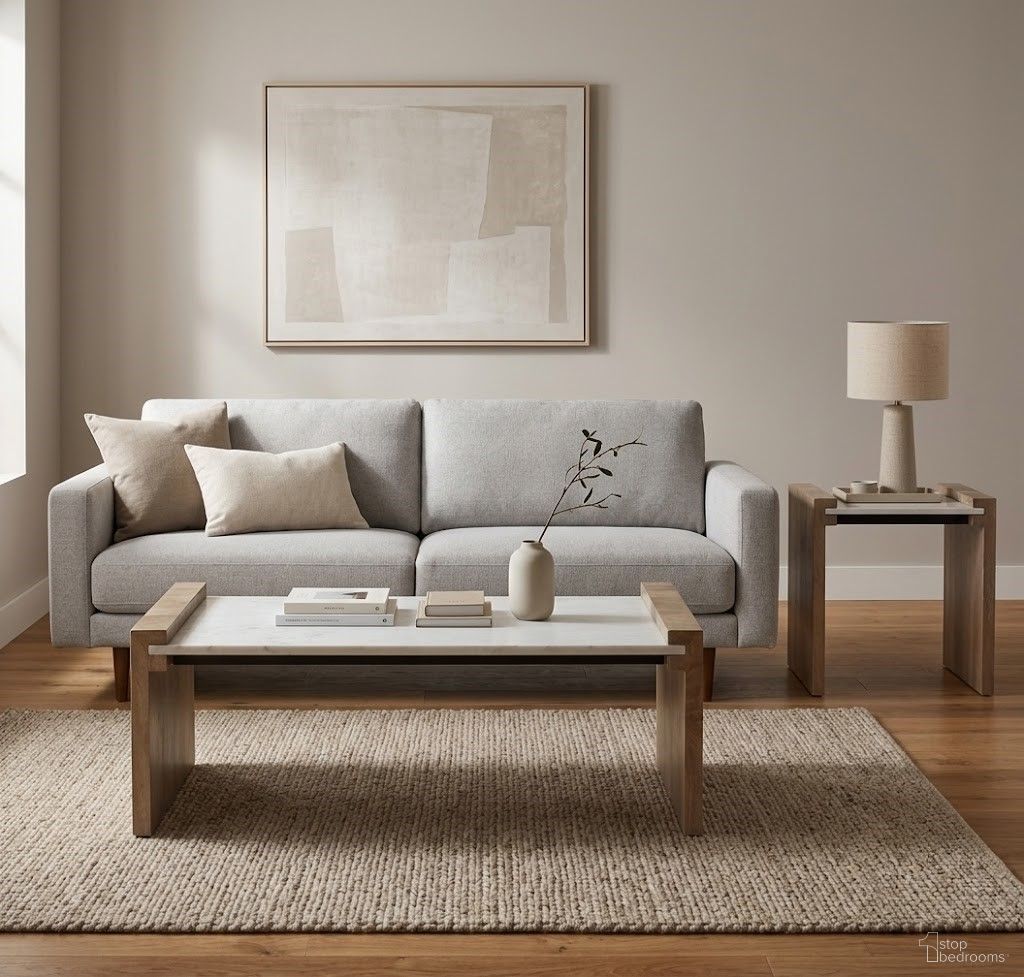 Athens Occasional Table Set In Brown