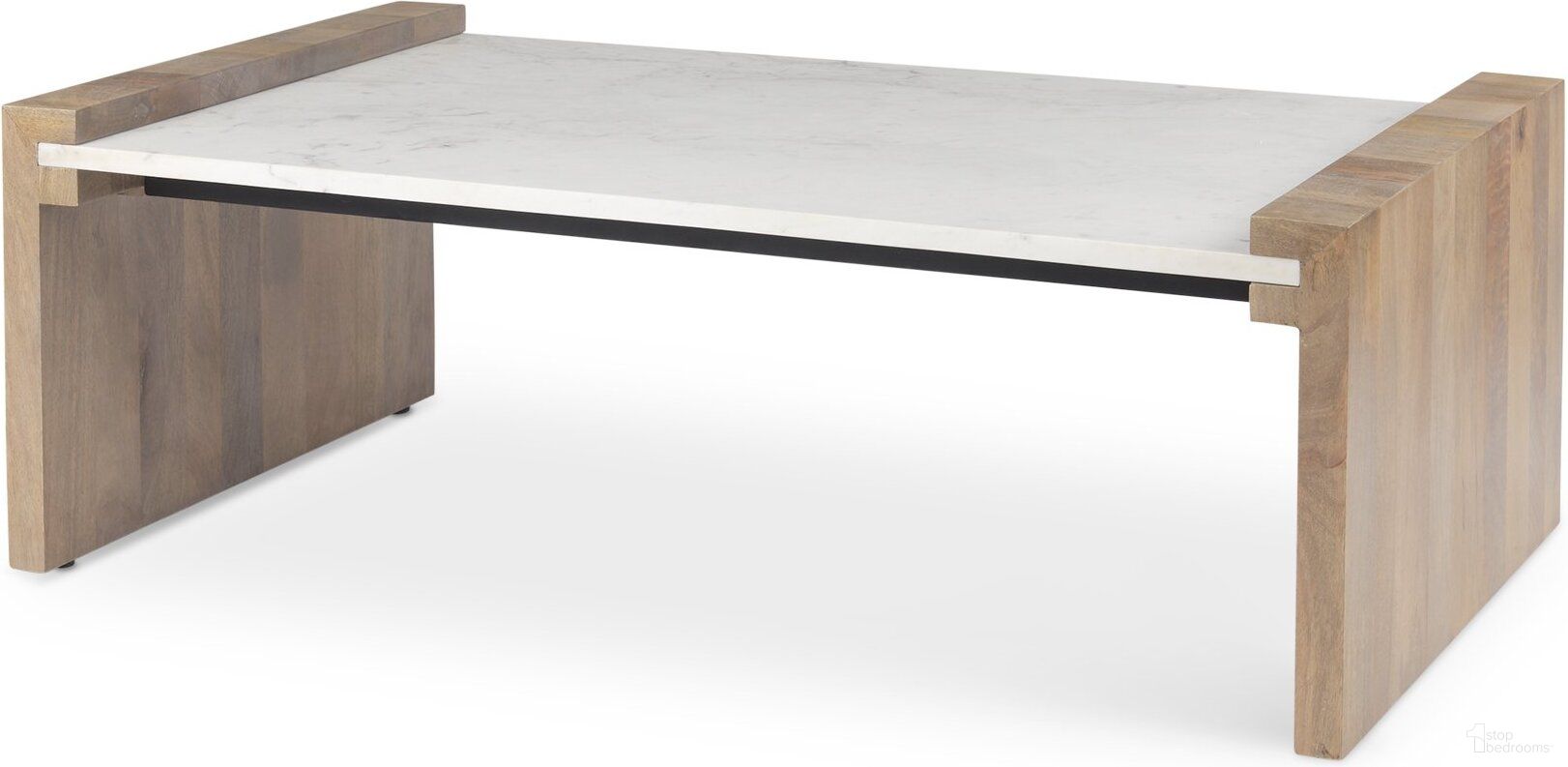 The appearance of Athens Wood with White Marble Coffee Table In Light Brown designed by Mercana in the modern / contemporary interior design. This brown piece of furniture was selected by 1StopBedrooms from Athens Collection to add a touch of cosiness and style into your home. Sku: 69911-AB. Material: Solid Wood.