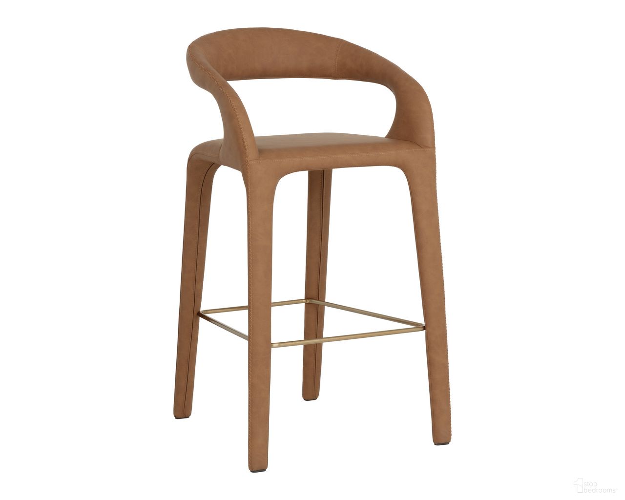 Atika Barstool In Cognac