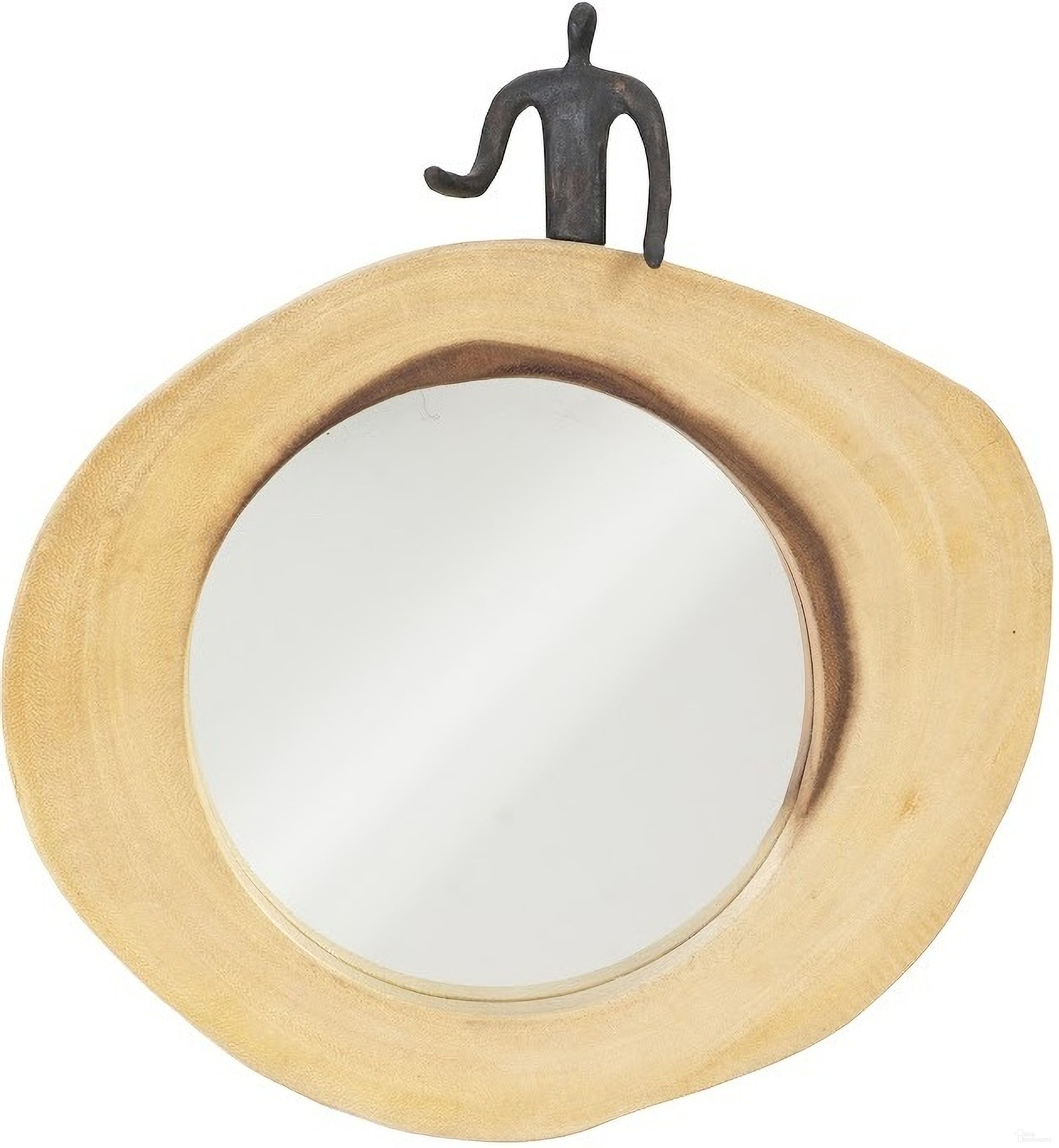 The appearance of Atlas Cross Cut Mirror In Black And Brown TH101834 designed by Phillips Collection in the modern / contemporary interior design. This black and brown piece of furniture was selected by 1StopBedrooms from Atlas Collection to add a touch of cosiness and style into your home. Sku: TH101834. Material: Wood.