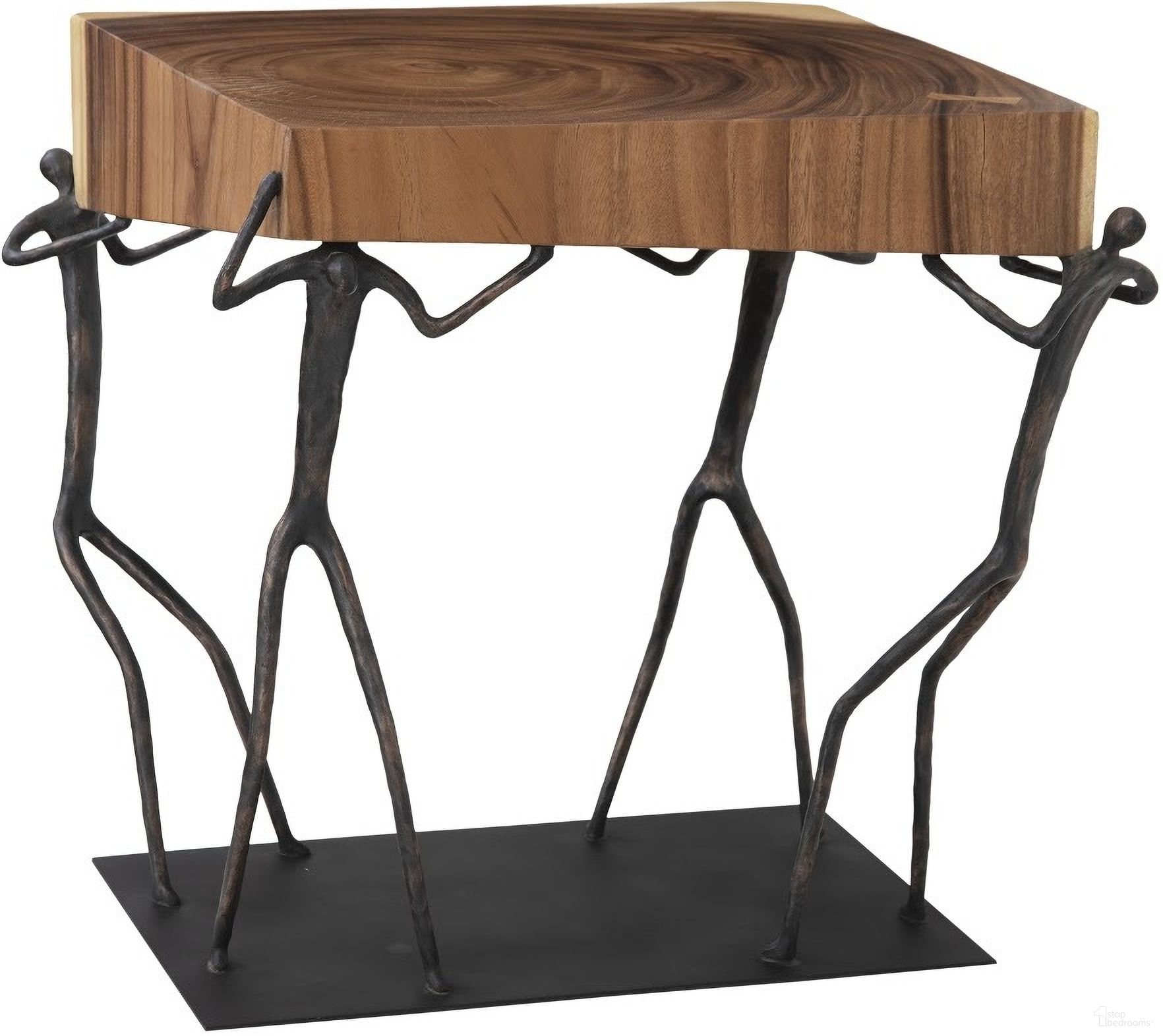 The appearance of Atlas Side Table In Brown And Black designed by Phillips Collection in the modern / contemporary interior design. This black piece of furniture was selected by 1StopBedrooms from Atlas Collection to add a touch of cosiness and style into your home. Sku: TH100397. Material: Wood.