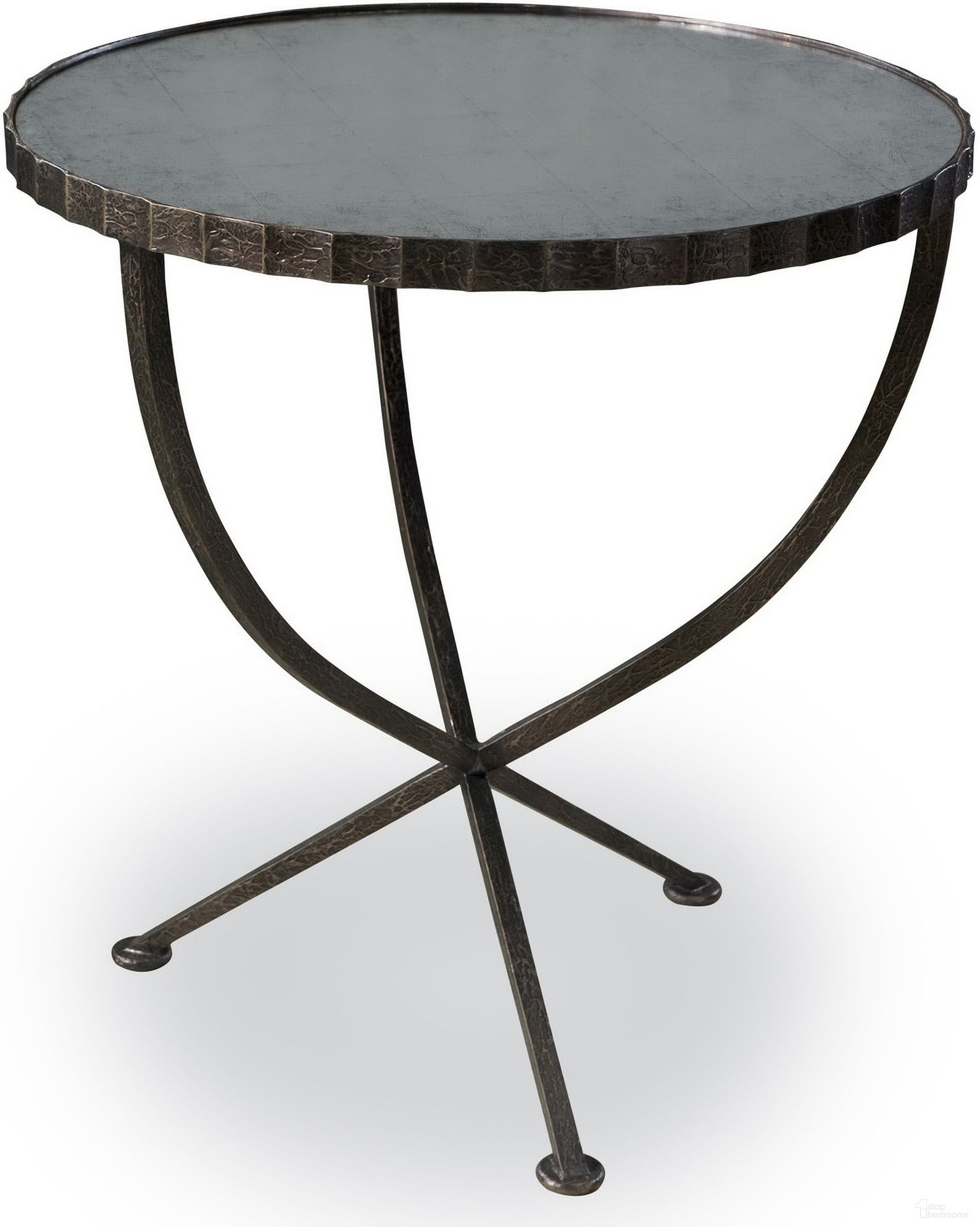 The appearance of Attendant Lamp Table In Steel designed by Maitland-Smith in the modern / contemporary interior design. This steel piece of furniture  was selected by 1StopBedrooms from Maitland Smith Collection to add a touch of cosiness and style into your home. Sku: HM1007. Material: Steel.