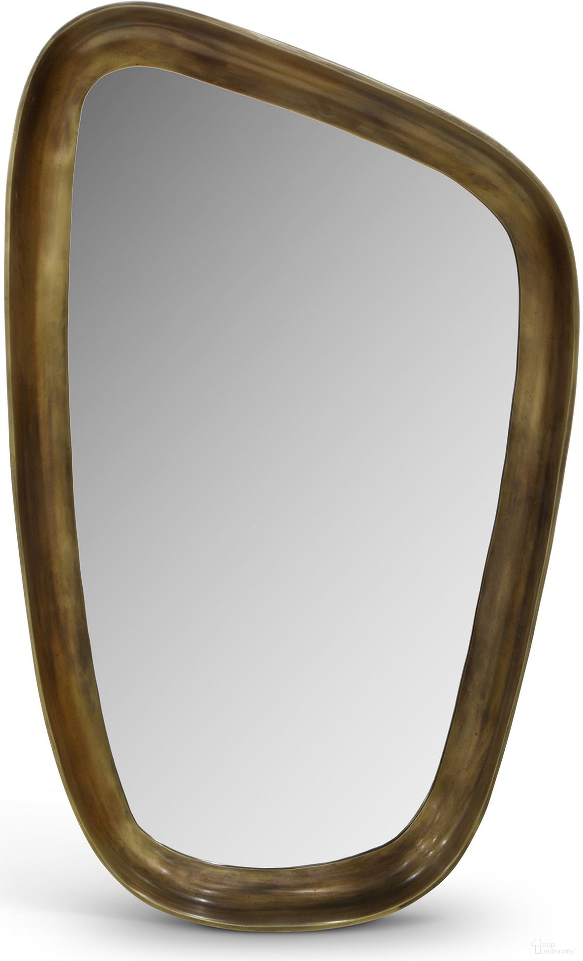 The appearance of Auberge Mirror In Brass designed by Meridian in the modern / contemporary interior design. This brass piece of furniture was selected by 1StopBedrooms from Auberge Collection to add a touch of cosiness and style into your home. Sku: 66002Brass-M. Material: Glass.