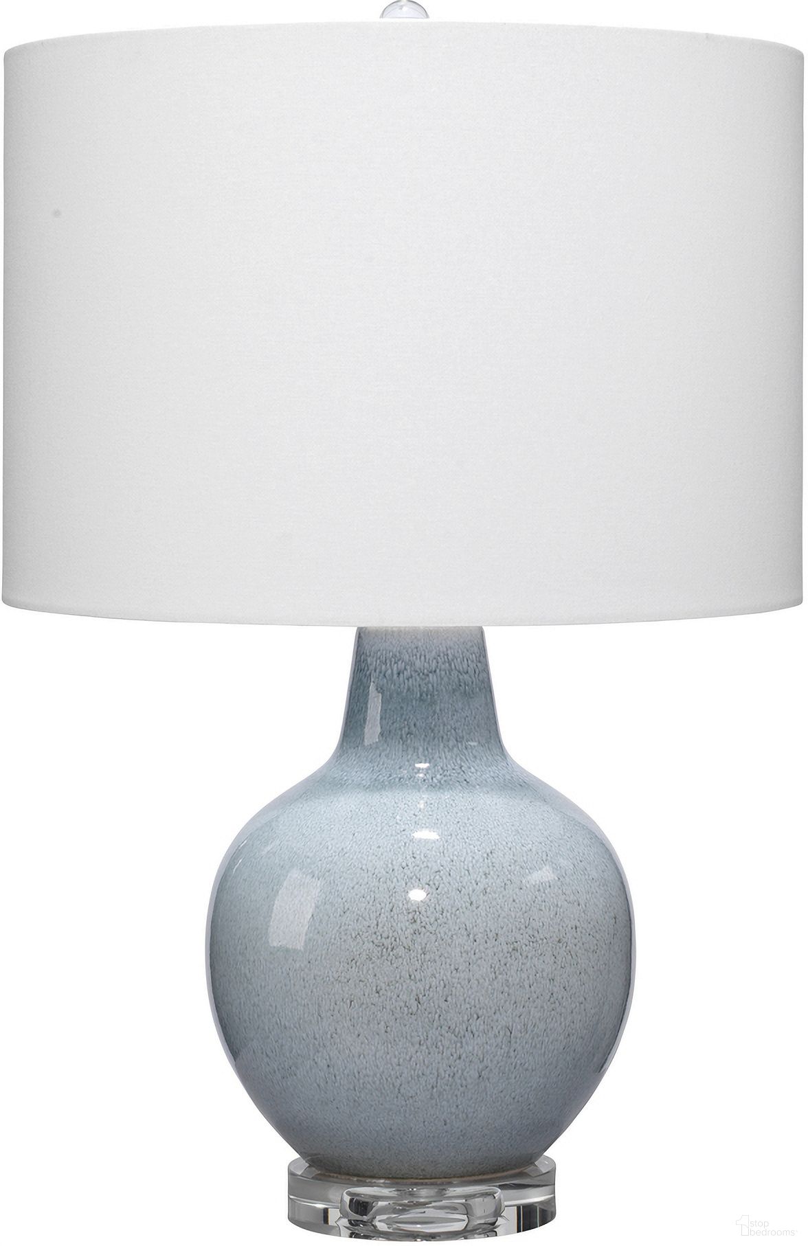 Aubrey Ceramic Table Lamp In Blue