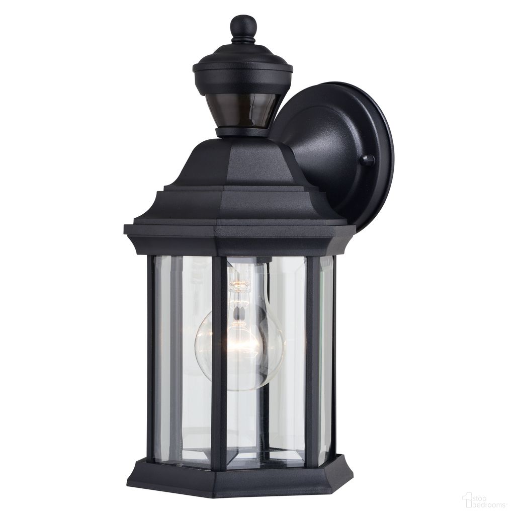 The appearance of Auburn Dualux 6.25 Inch Outdoor Motion Sensor Wall Light In Textured Black designed by Vaxcel in the traditional interior design. This textured black piece of furniture  was selected by 1StopBedrooms from Auburn Collection to add a touch of cosiness and style into your home. Sku: T0731. Material: Aluminum.