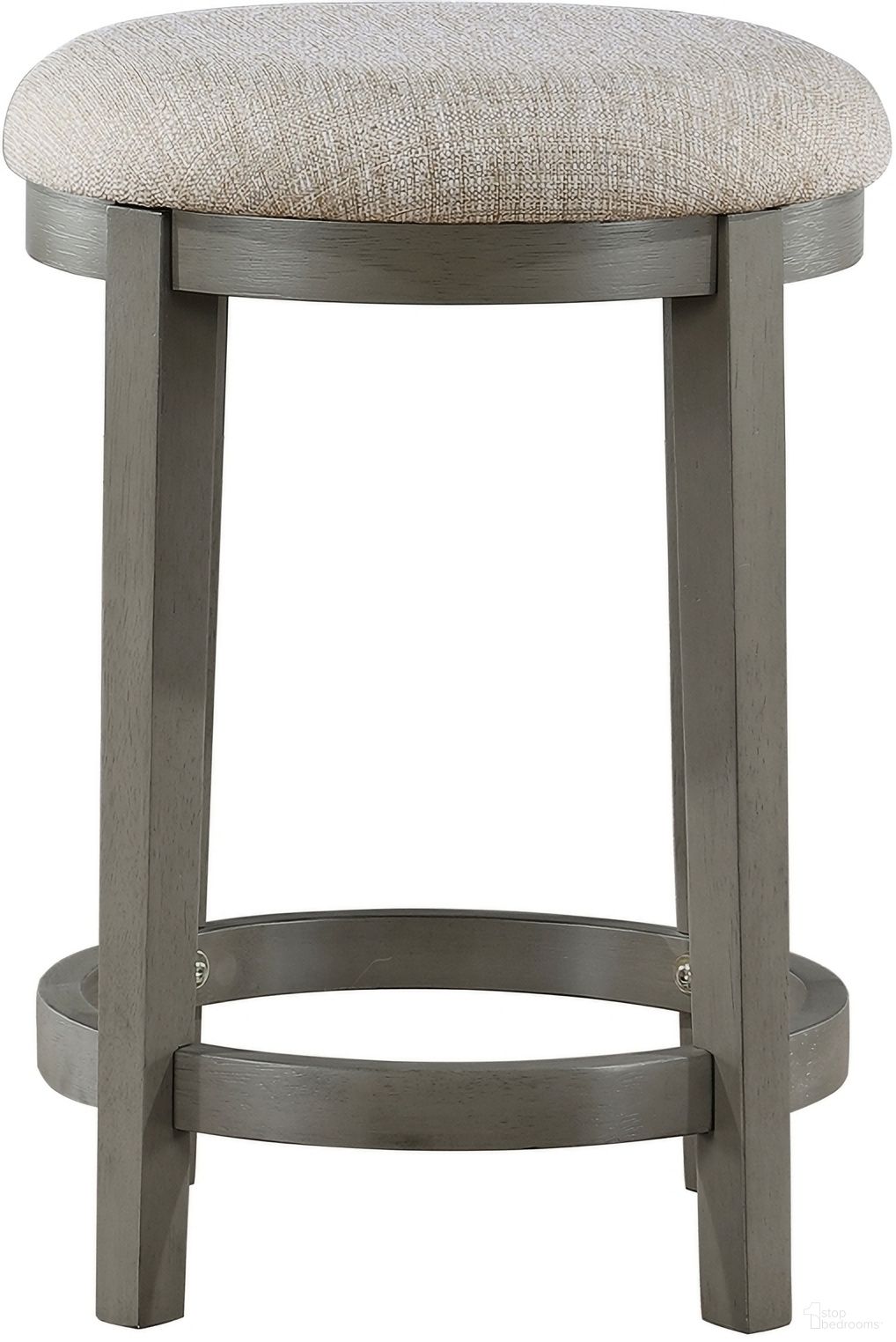 The appearance of Auburndale Counter Height Stool Set of 2 In Gray designed by Homelegance in the industrial interior design. This gray piece of furniture  was selected by 1StopBedrooms from Auburndale Collection to add a touch of cosiness and style into your home. Sku: 5685-24. Material: Textured.