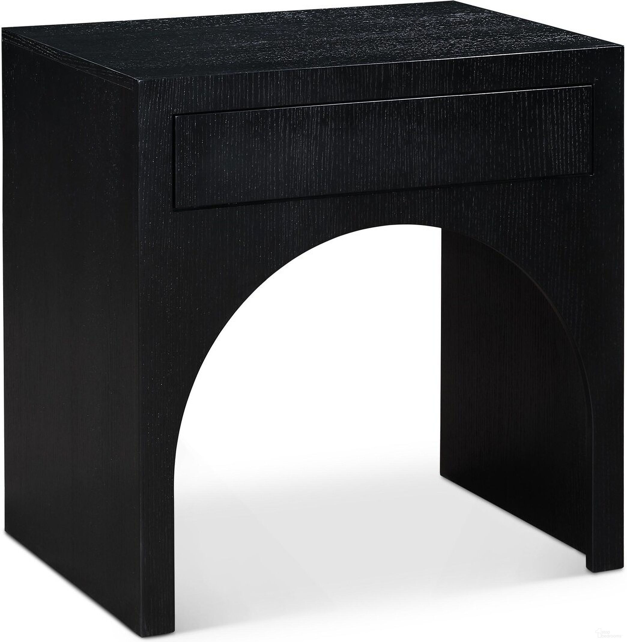 August Nightstand In Black