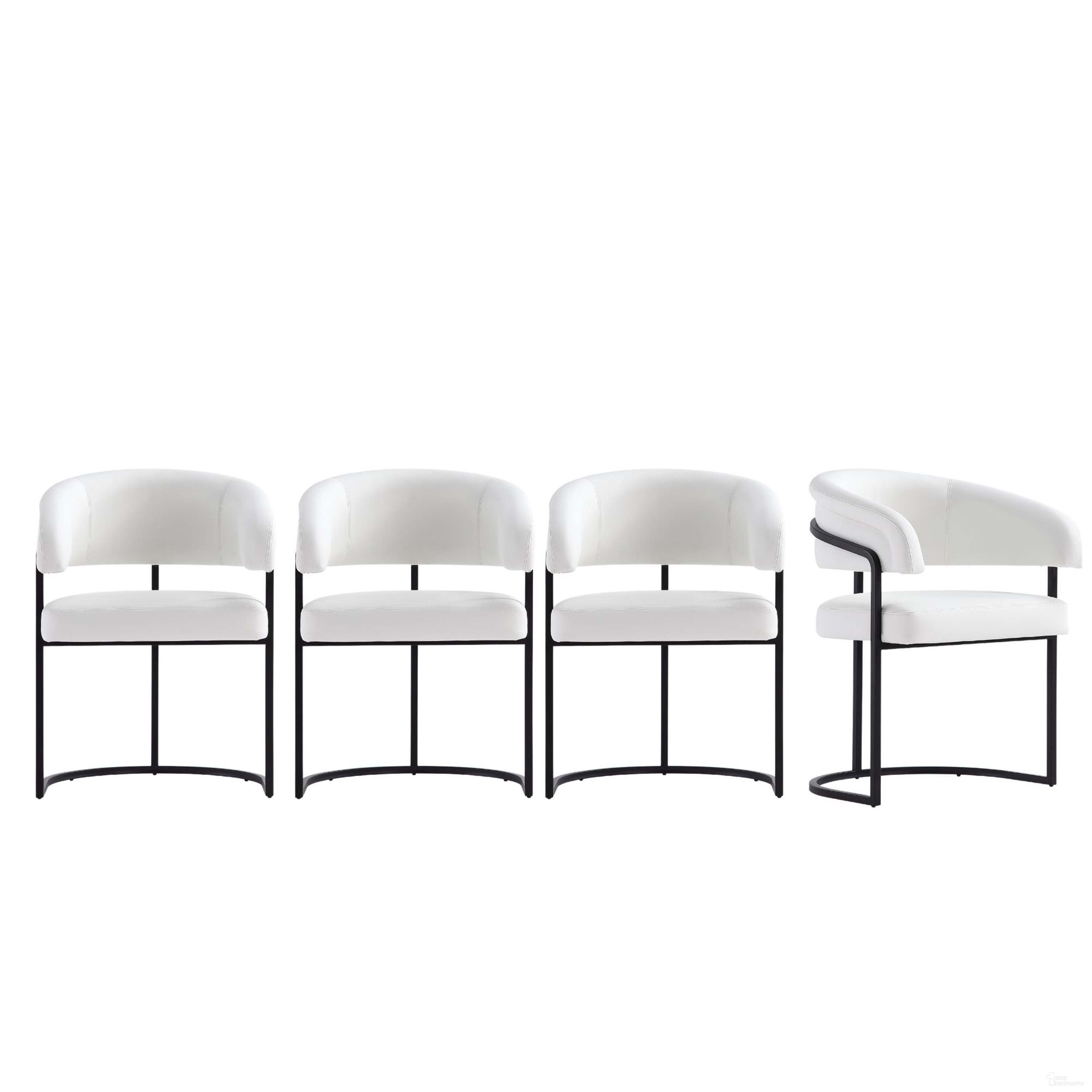 Augusta Dining Chair Set of 4 In White
