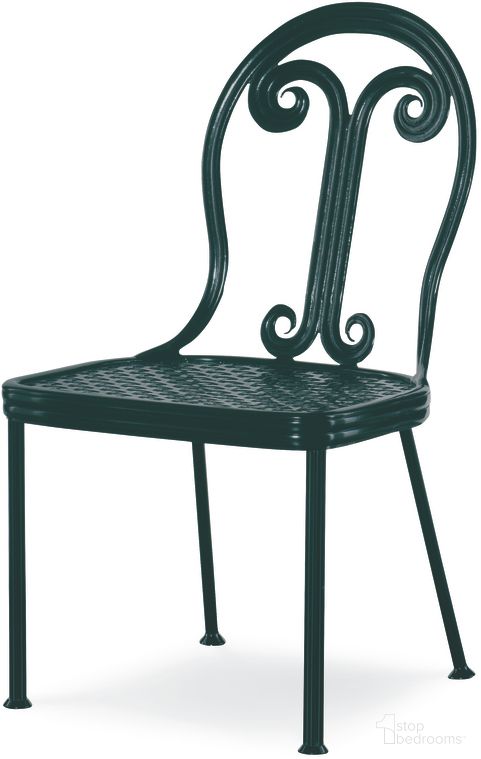 The appearance of Augustine Dining Side Chair In Litchfield Green designed by Century Furniture in the modern / contemporary interior design. This litchfield green piece of furniture was selected by 1StopBedrooms from Thomas O'Brien Outdoor Collection to add a touch of cosiness and style into your home. Sku: AE-D41-51. Material: Aluminum.