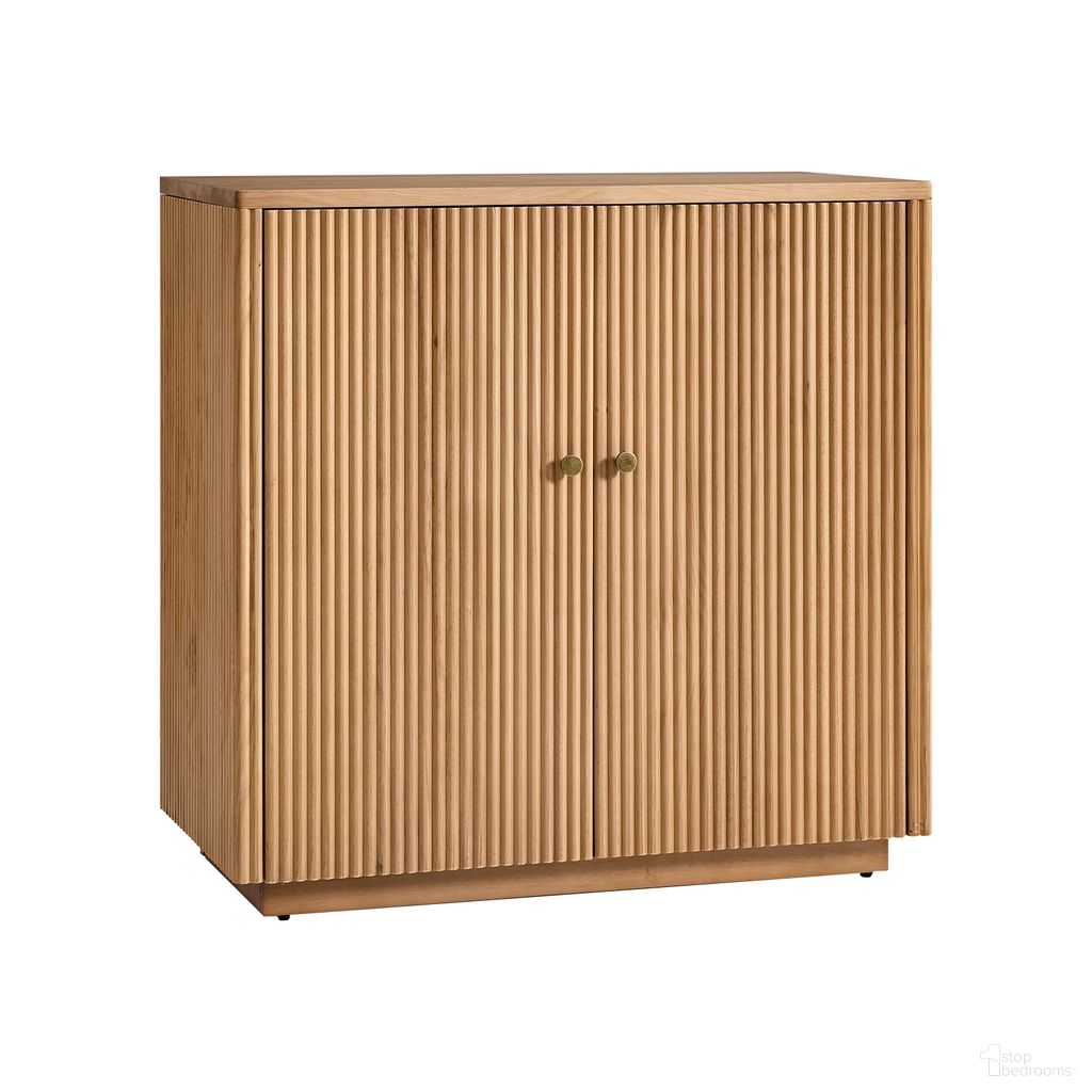 Augusto 2-Door Accent Cabinet In Teak