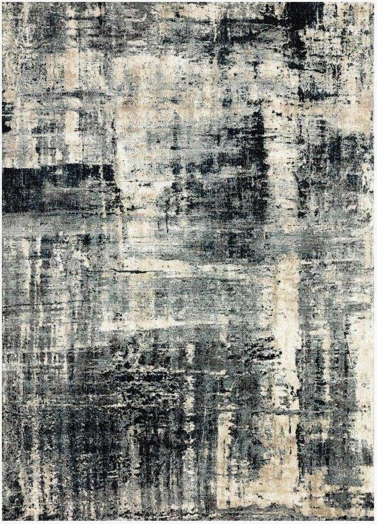 Augustus Navy/Dove 1'6" x 1'6" Rug