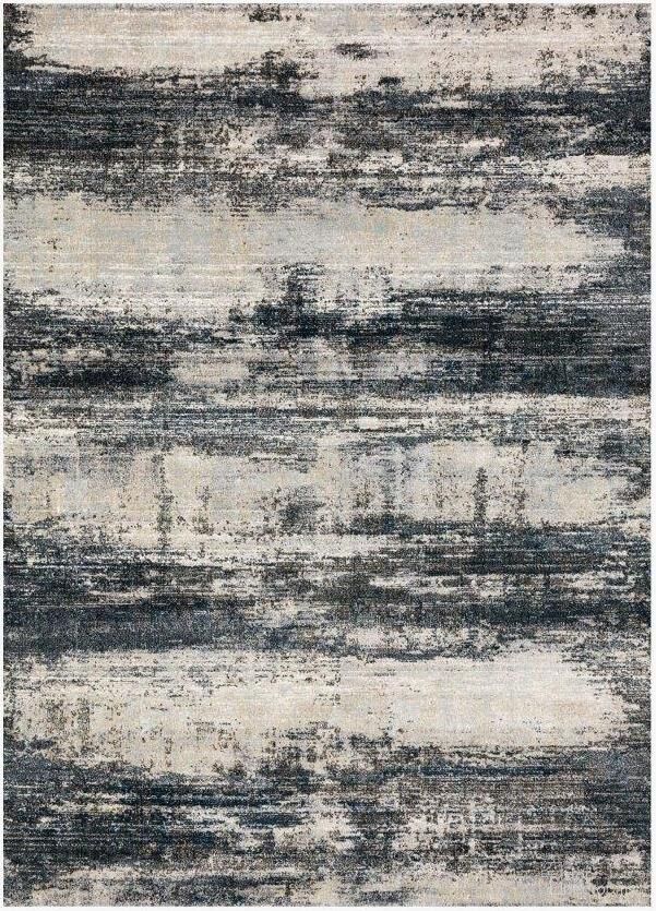 Augustus Navy/Stone 1'6" x 1'6" Rug