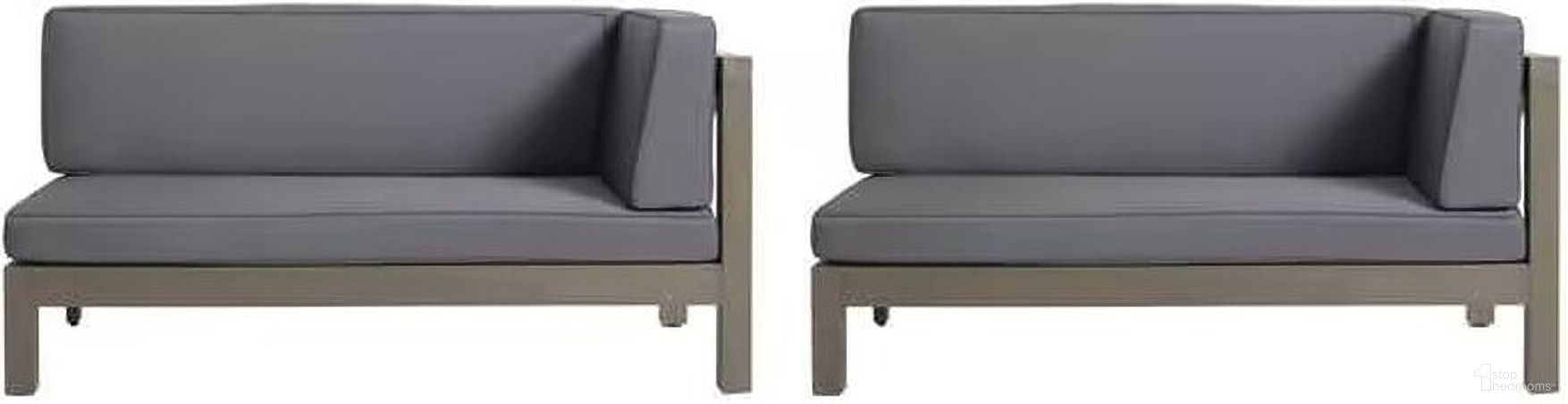 The appearance of Aura 2-Piece Outdoor Set with X-Back Right Bench and Corner In Dark Grey designed by Noble House in the modern / contemporary interior design. This dark grey piece of furniture was selected by 1StopBedrooms from Aura Collection to add a touch of cosiness and style into your home. Sku: 57968.00DGY-57968.00DGY. Material: Acacia Wood.