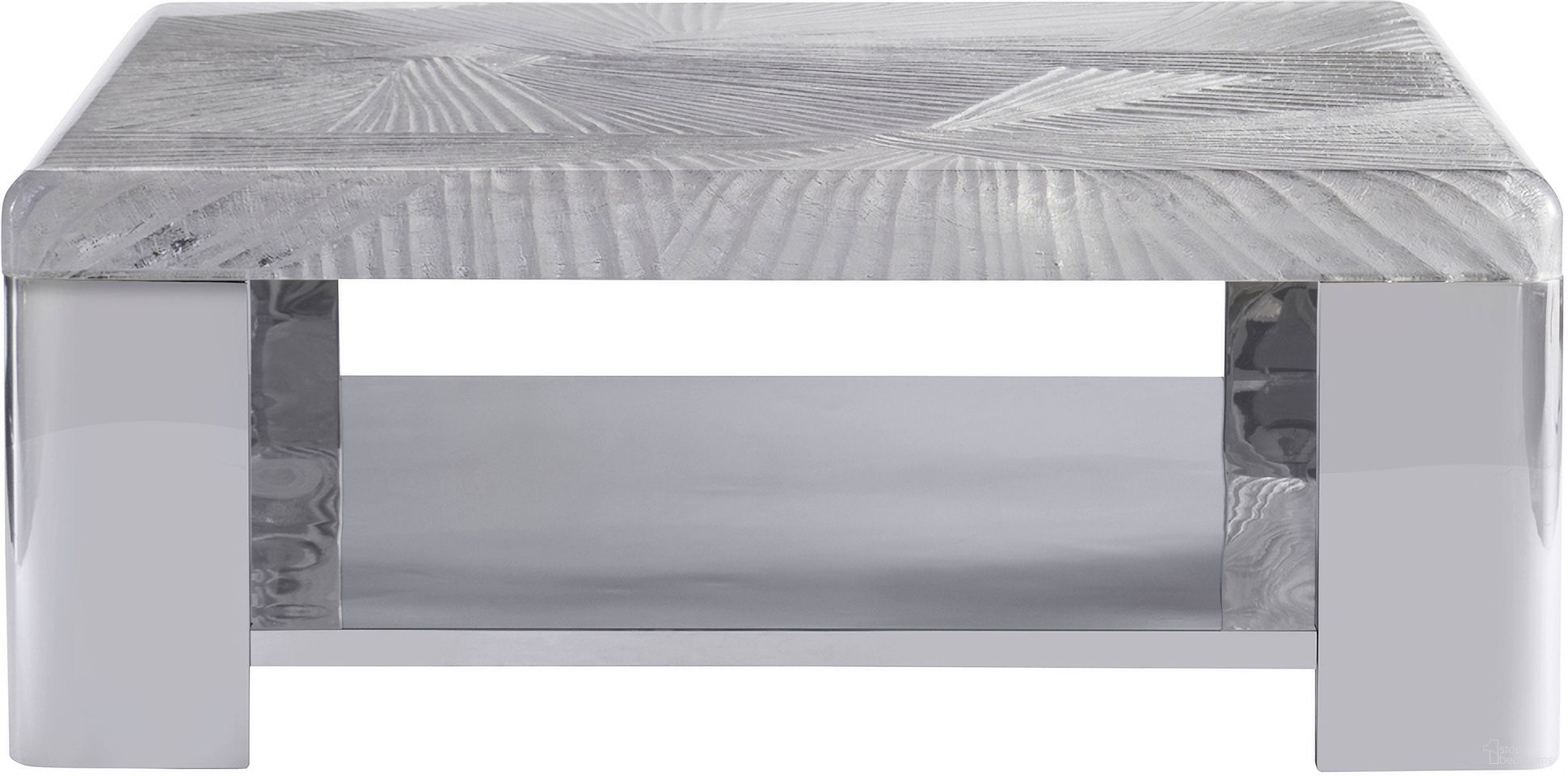 The appearance of Aura Cocktail Table designed by Bernhardt in the modern / contemporary interior design. This stainless steel piece of furniture  was selected by 1StopBedrooms from Aura Collection to add a touch of cosiness and style into your home. Sku: 316011. Material: Acrylic.