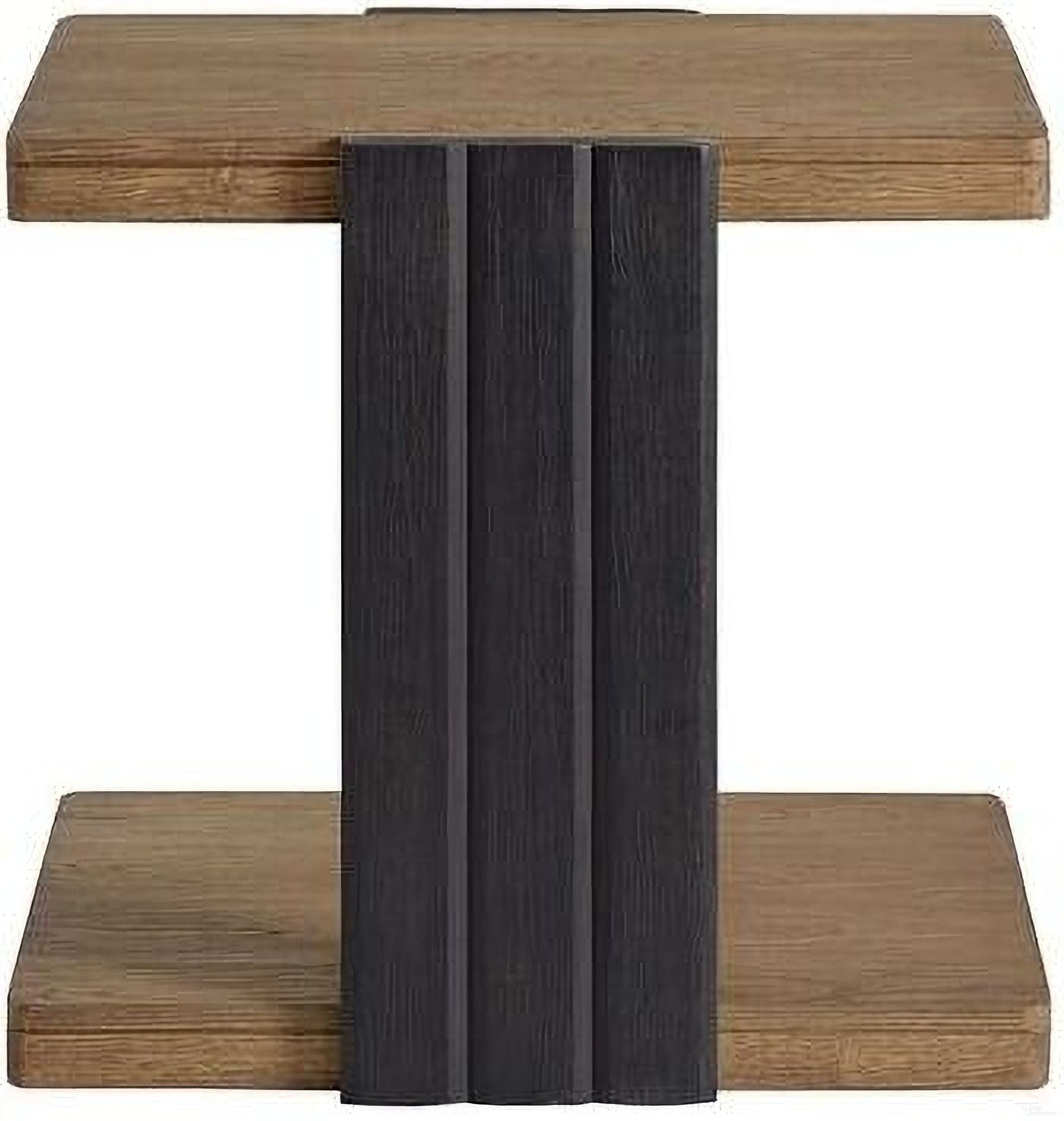 The appearance of Aurora Channel Chairside Table In Latte designed by Bernell in the transitional interior design. This latte piece of furniture was selected by 1StopBedrooms from Aurora Collection to add a touch of cosiness and style into your home. Sku: 3198-003. Material: Hardwood.