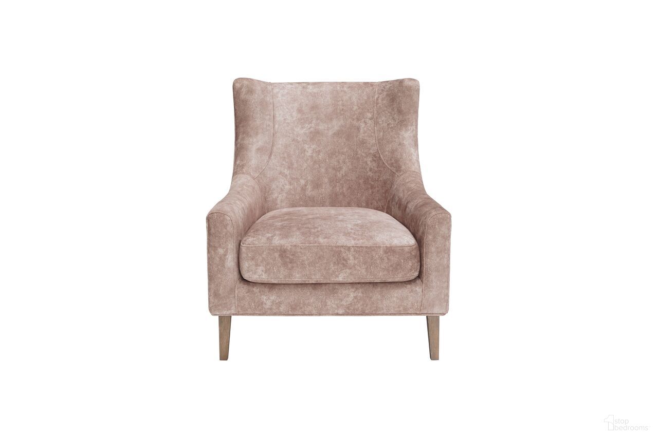 The appearance of Aurora Hi-back Accent Chair In Brown designed by Bernell in the transitional interior design. This brown piece of furniture was selected by 1StopBedrooms from Aurora Collection to add a touch of cosiness and style into your home. Sku: 3098-904ACH-2. Material: Hardwood.