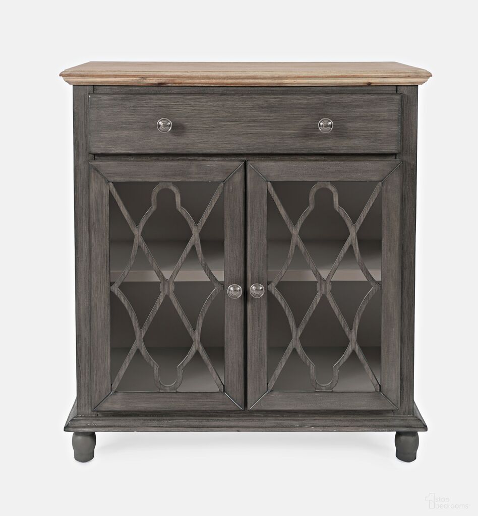 The appearance of Aurora Hills Country Wire Brushed 2 Door Accent Chest In Brushed Grey designed by Jofran in the country / farmhouse interior design. This brushed grey piece of furniture was selected by 1StopBedrooms from Aurora Hills Collection to add a touch of cosiness and style into your home. Sku: 1999-31. Material: Acacia.