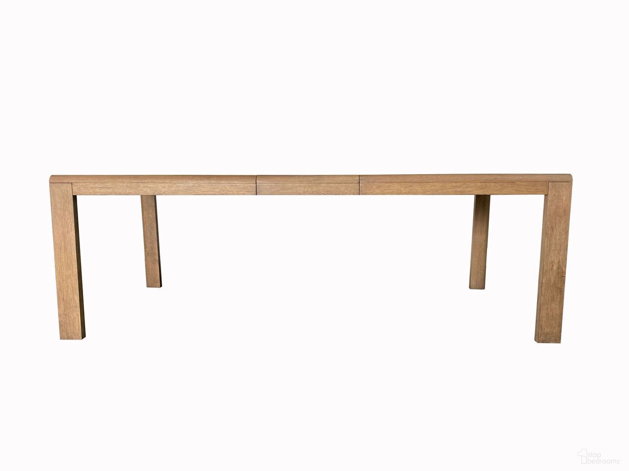 The appearance of Aurora Leg Dining Table with Leaf In Latte designed by Bernell in the transitional interior design. This latte piece of furniture was selected by 1StopBedrooms from Aurora Collection to add a touch of cosiness and style into your home. Sku: 3098-500. Table Base Style: Legs. Table Top Shape: Rectangular. Size: 42" x 72". Material: Hardwood.