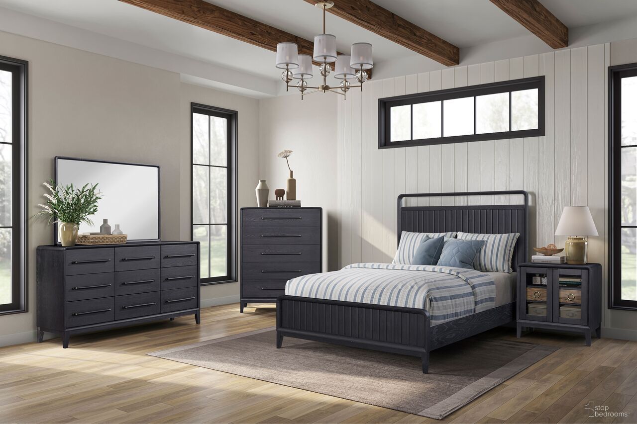 The appearance of Aurora Open Panel Bedroom Set In Peppercorn designed by Bernell in the transitional interior design. This peppercorn piece of furniture  was selected by 1StopBedrooms from Aurora Collection to add a touch of cosiness and style into your home. Sku: 3198-105;3198-120. Bed Size: Queen. Material: Hardwood.