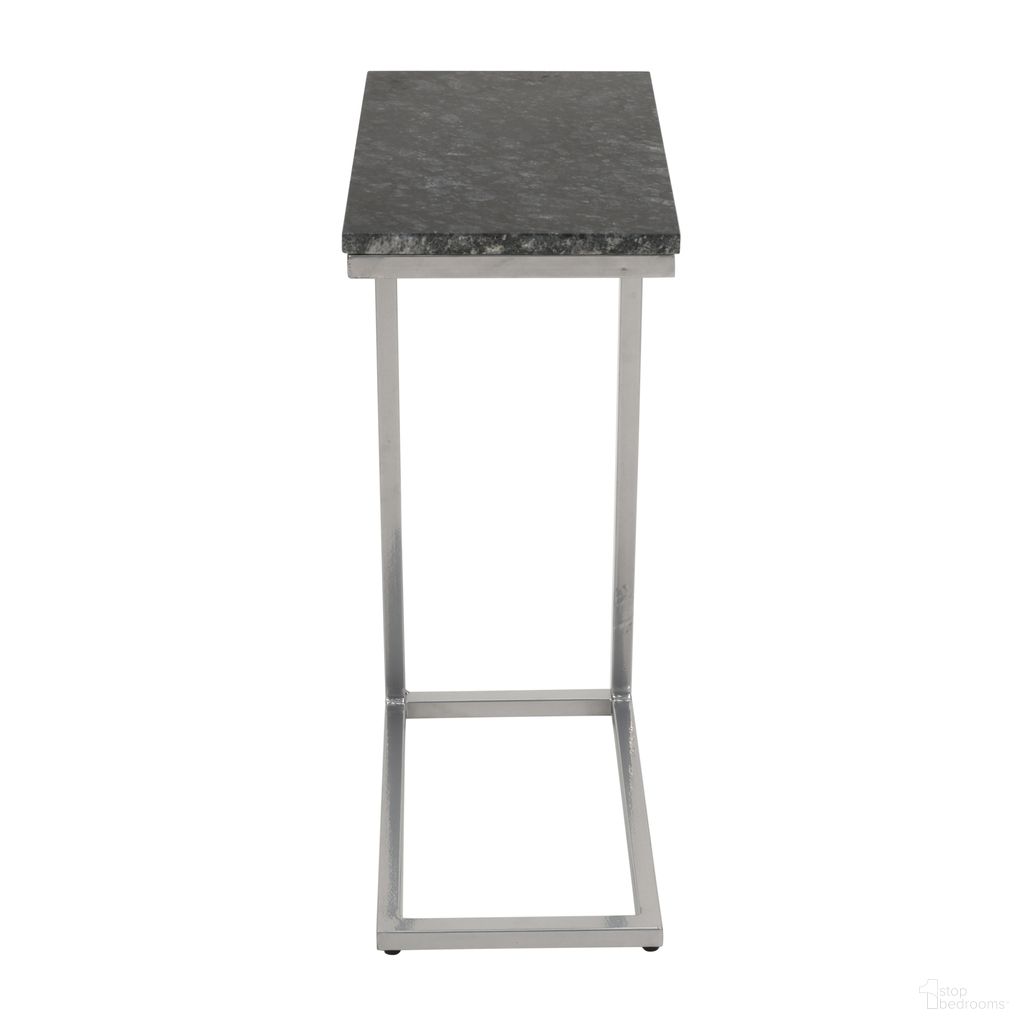 The appearance of Aurora Solid Marble Accent C-Table Set of 2 In Black designed by Jofran in the modern / contemporary interior design. This black piece of furniture  was selected by 1StopBedrooms from Aurora Collection to add a touch of cosiness and style into your home. Sku: 2330-NERO. Material: Iron.