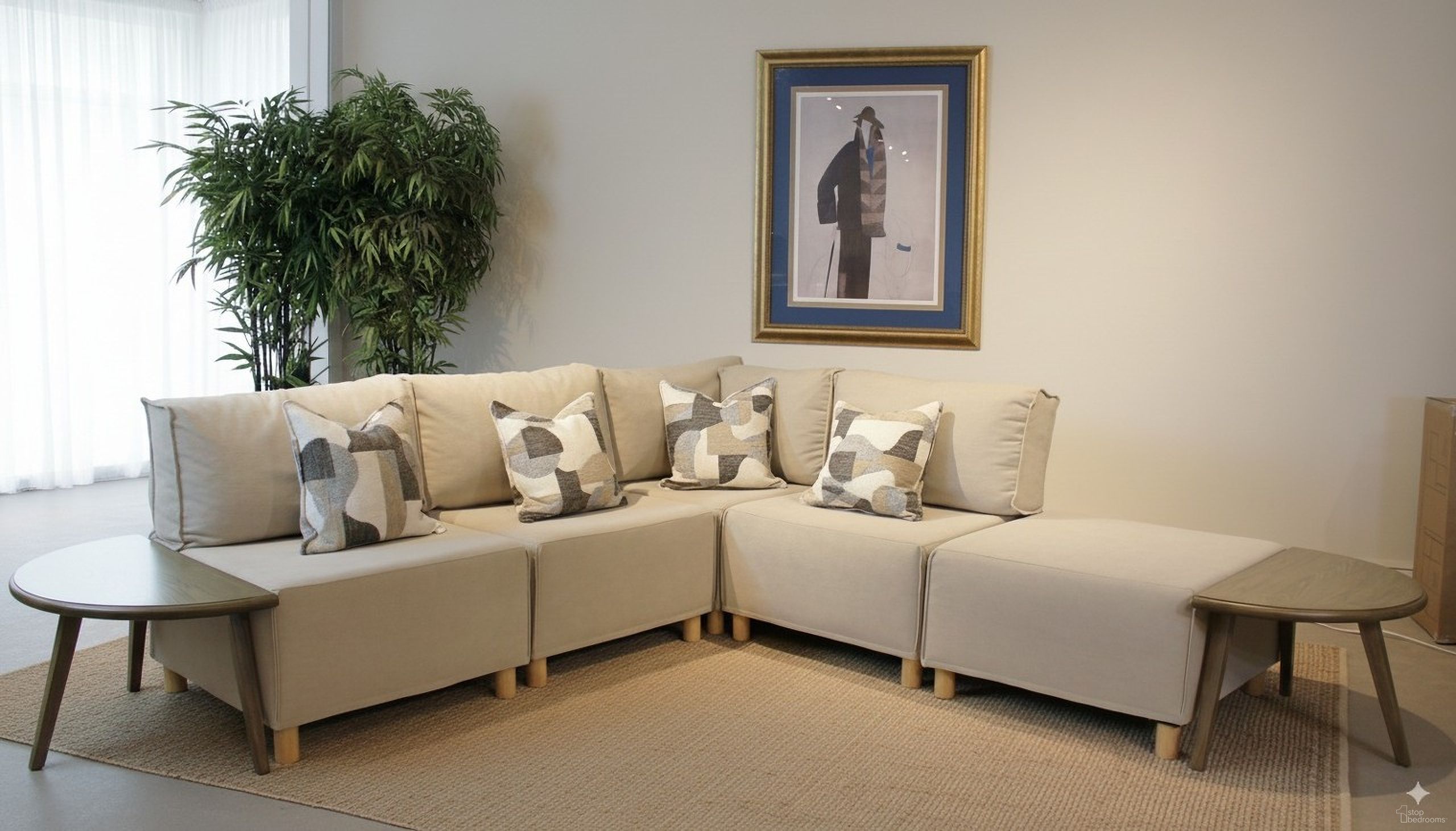 The appearance of Austin 5 Piece Flexible Slipcover Modular Sofa Set with Round Leg In Light Tan designed by Chromcraft in the modern / contemporary interior design. This light tan piece of furniture was selected by 1StopBedrooms from Austin Collection to add a touch of cosiness and style into your home. Sku: SC3234AU-LR;SC3234AU-LR;SC3232AU-LR;SC3234AU-LR-SC2617AU;SC3234AU-LR-SC2612AU. Material: Nylon.