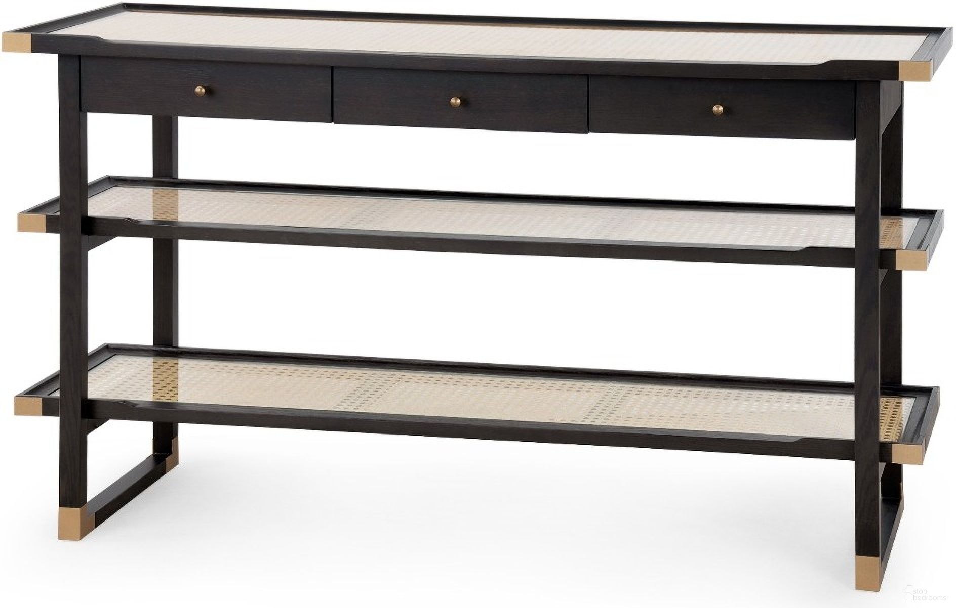 The appearance of Austin Console In Espresso designed by Villa & House in the transitional interior design. This espresso piece of furniture was selected by 1StopBedrooms from Austin Collection to add a touch of cosiness and style into your home. Sku: AUS-400-94. Material: Wood.