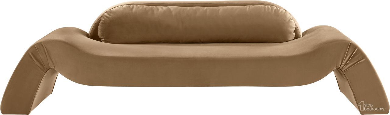 The appearance of Austin Velvet Sofa In Beige Velvet designed by Meridian in the modern / contemporary interior design. This beige velvet piece of furniture was selected by 1StopBedrooms from Austin Collection to add a touch of cosiness and style into your home. Sku: 44008Beige-S. Material: Velvet.