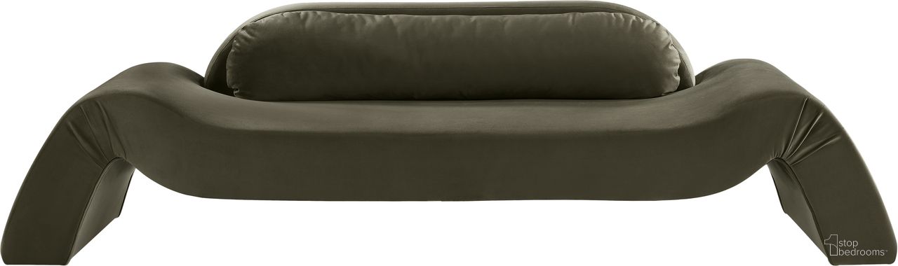 The appearance of Austin Velvet Sofa In Green Velvet designed by Meridian in the modern / contemporary interior design. This green velvet piece of furniture was selected by 1StopBedrooms from Austin Collection to add a touch of cosiness and style into your home. Sku: 44008Green-S. Material: Velvet.