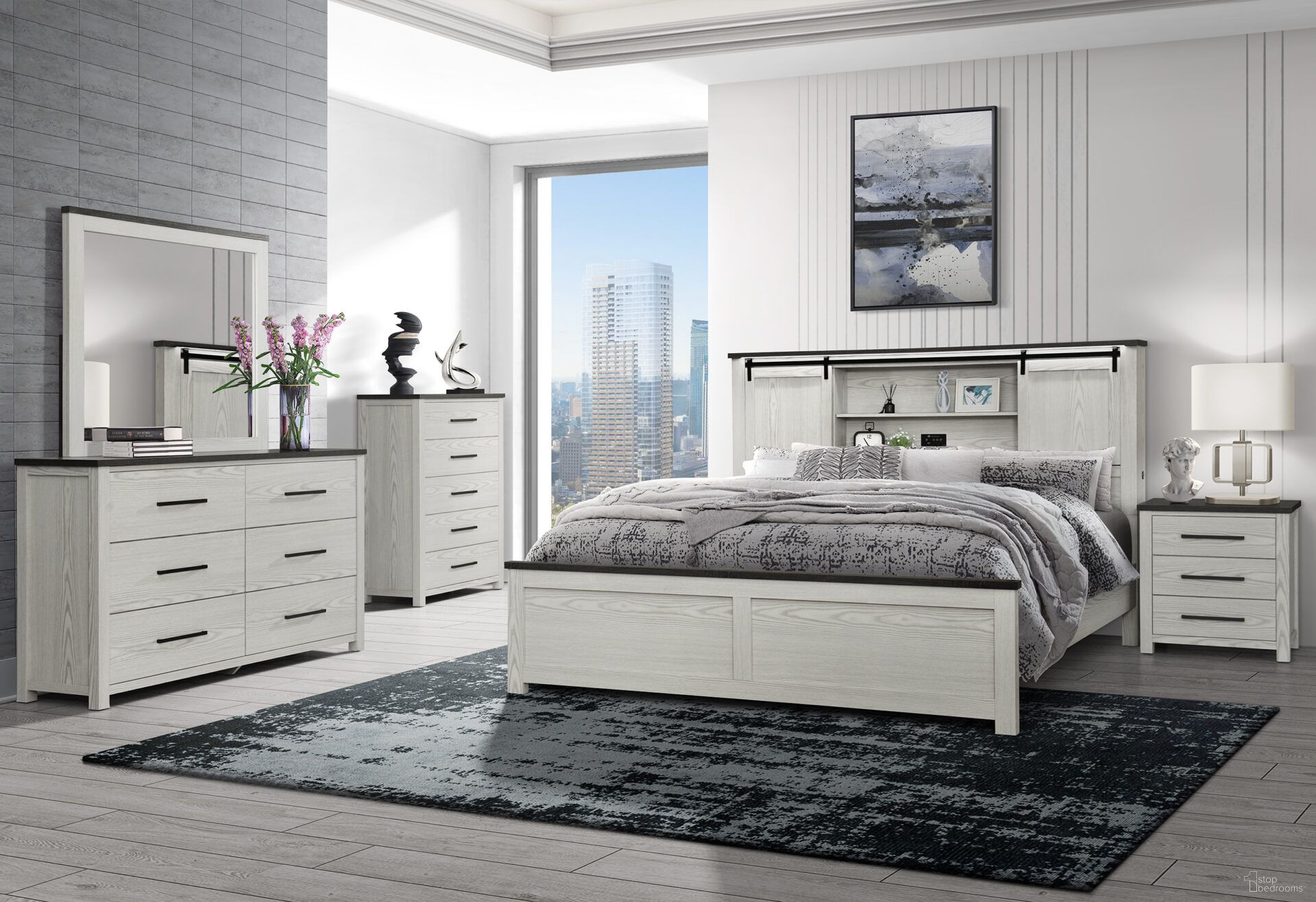 The appearance of Ava Bedroom Set In Beige designed by Global Furniture USA in the modern / contemporary interior design. This beige piece of furniture was selected by 1StopBedrooms from Ava Collection to add a touch of cosiness and style into your home. Sku: AVA-BEIGE-QB/KB-SR;AVA-BEIGE-QB HB/FB;AVA-BEIGE-NS. Bed Size: King. Material: Leather Like Vinyl.