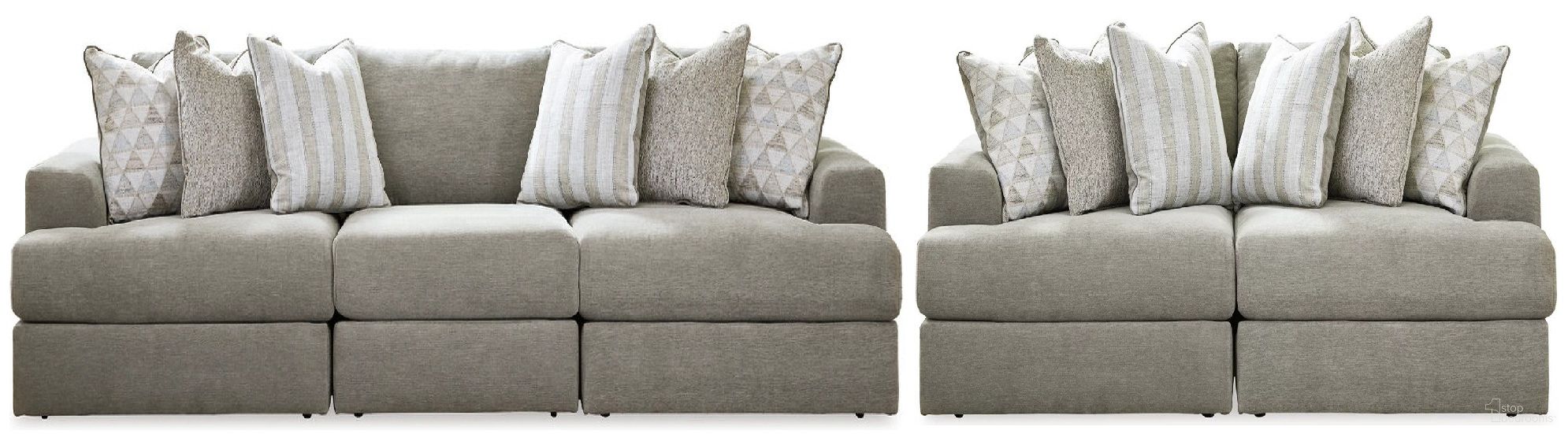 The appearance of Avaliyah Living Room Set In Ash designed by Signature Design by Ashley in the modern / contemporary interior design. This ash piece of furniture was selected by 1StopBedrooms from Avaliyah Collection to add a touch of cosiness and style into your home. Sku: 5810346;5810364;5810365;5810364;5810365. Material: Fabric.