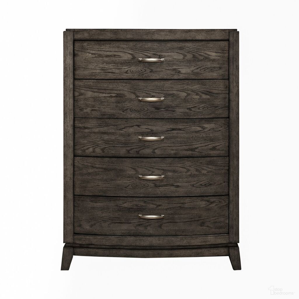 The appearance of Avalon 5 Drawer Chest In Coffee Bean designed by Liberty in the modern / contemporary interior design. This coffee bean piece of furniture was selected by 1StopBedrooms from Avalon Collection to add a touch of cosiness and style into your home. Sku: 805B-BR41. Material: Solid Rubberwood.